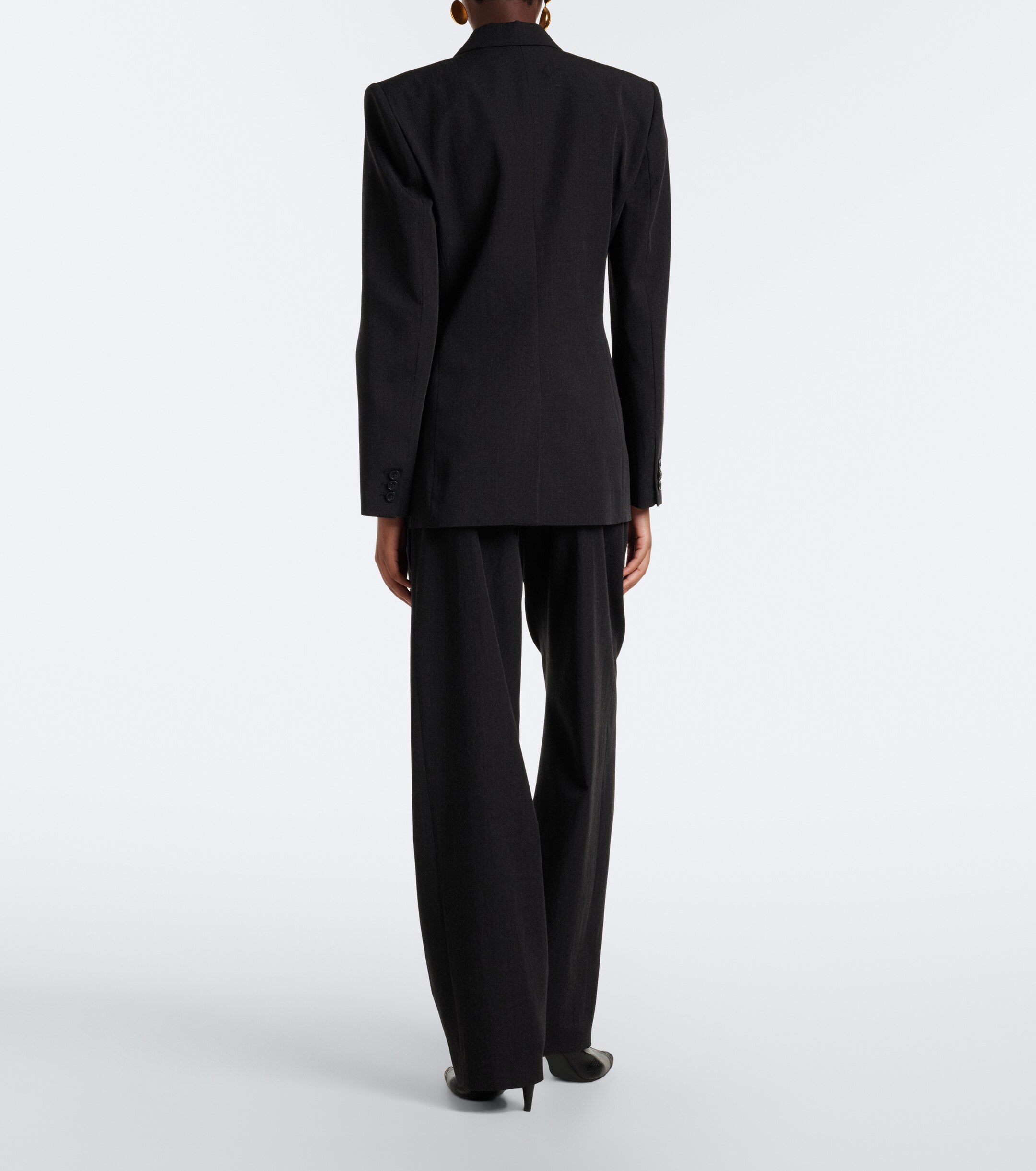 Isabel Marant Isabel Marant Lyda pleated virgin wool straight pants