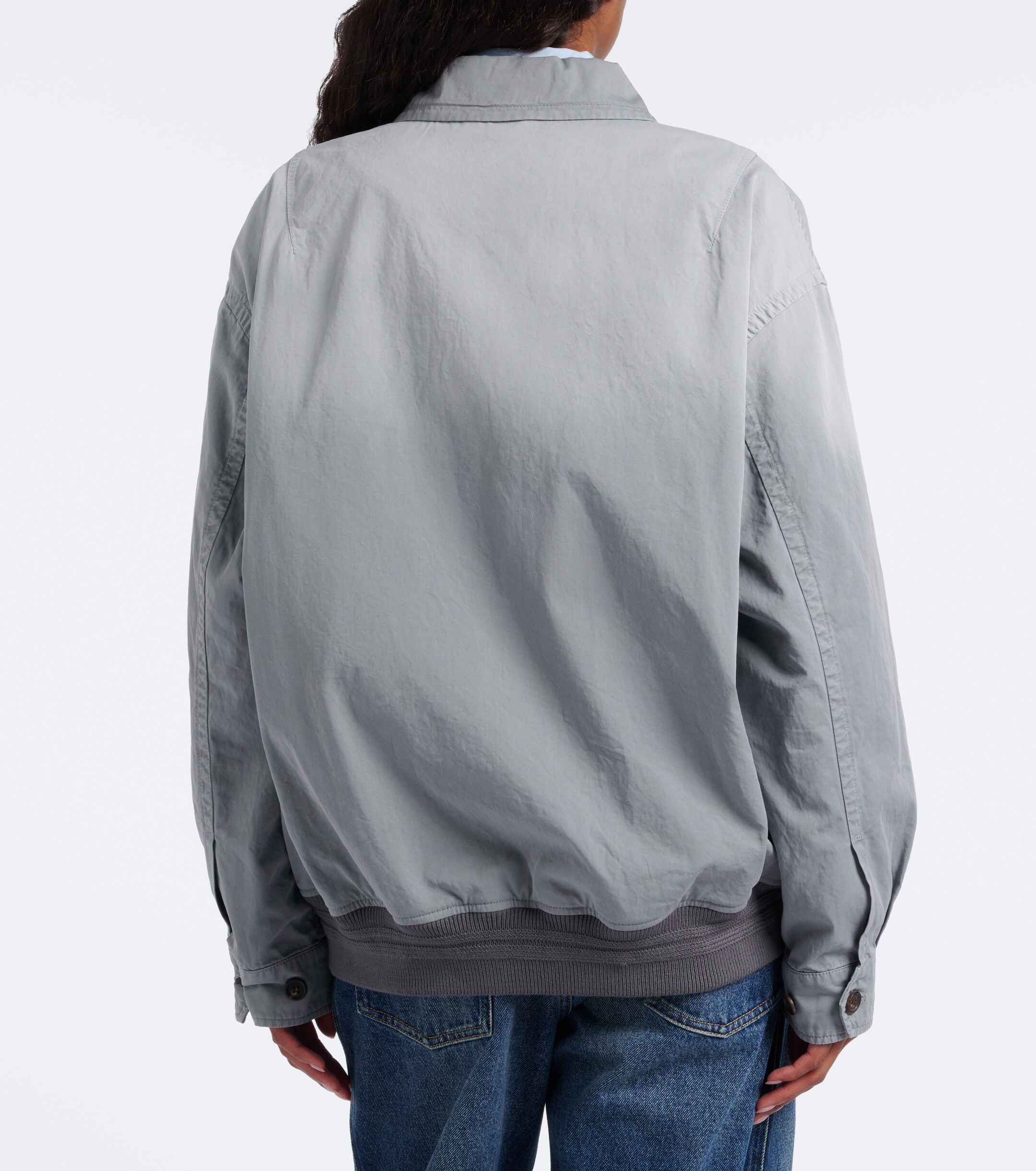 Miu Miu Miu Miu Cotton twill blouson jacket