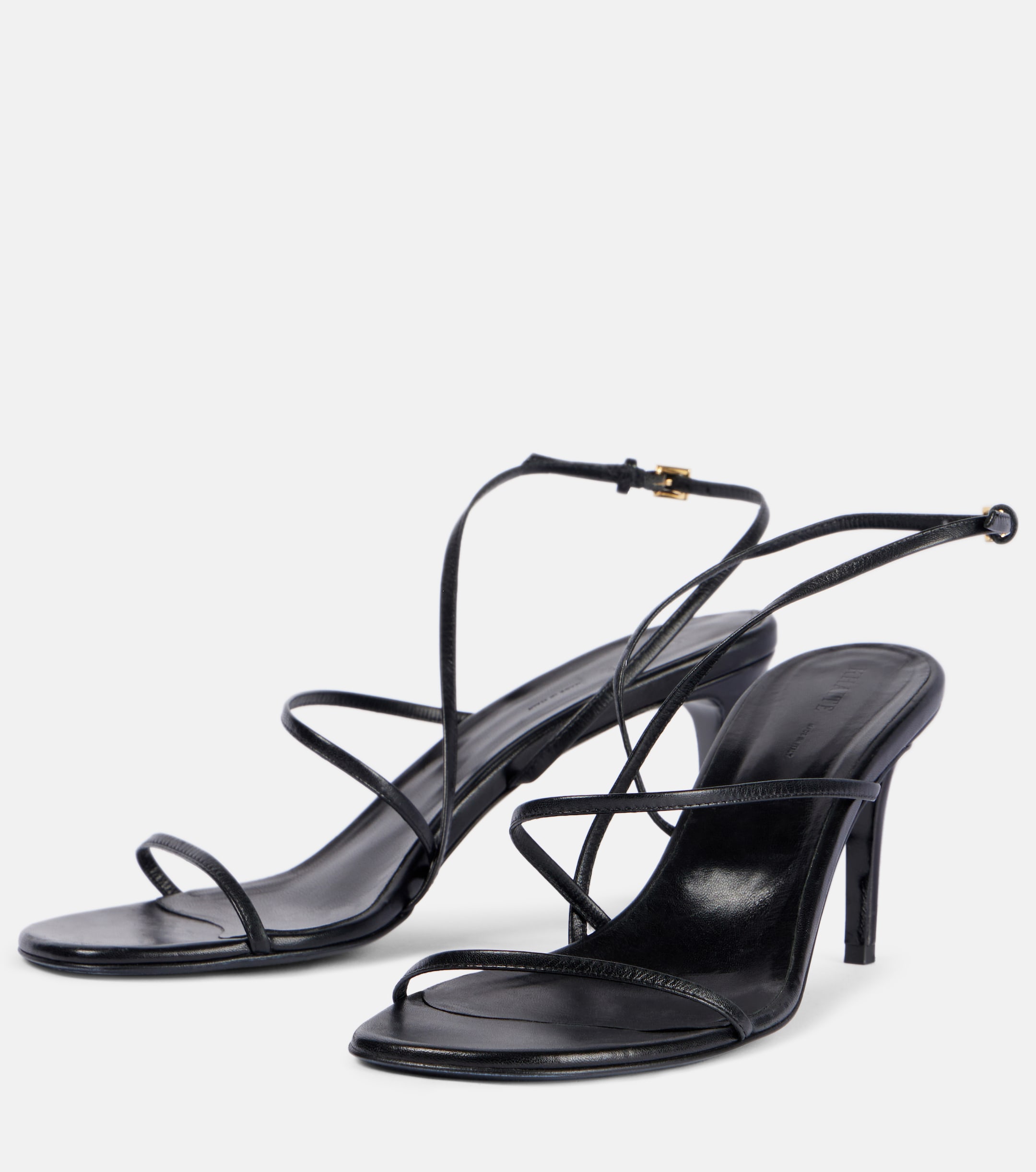 KHAITE Loop 75 leather sandals