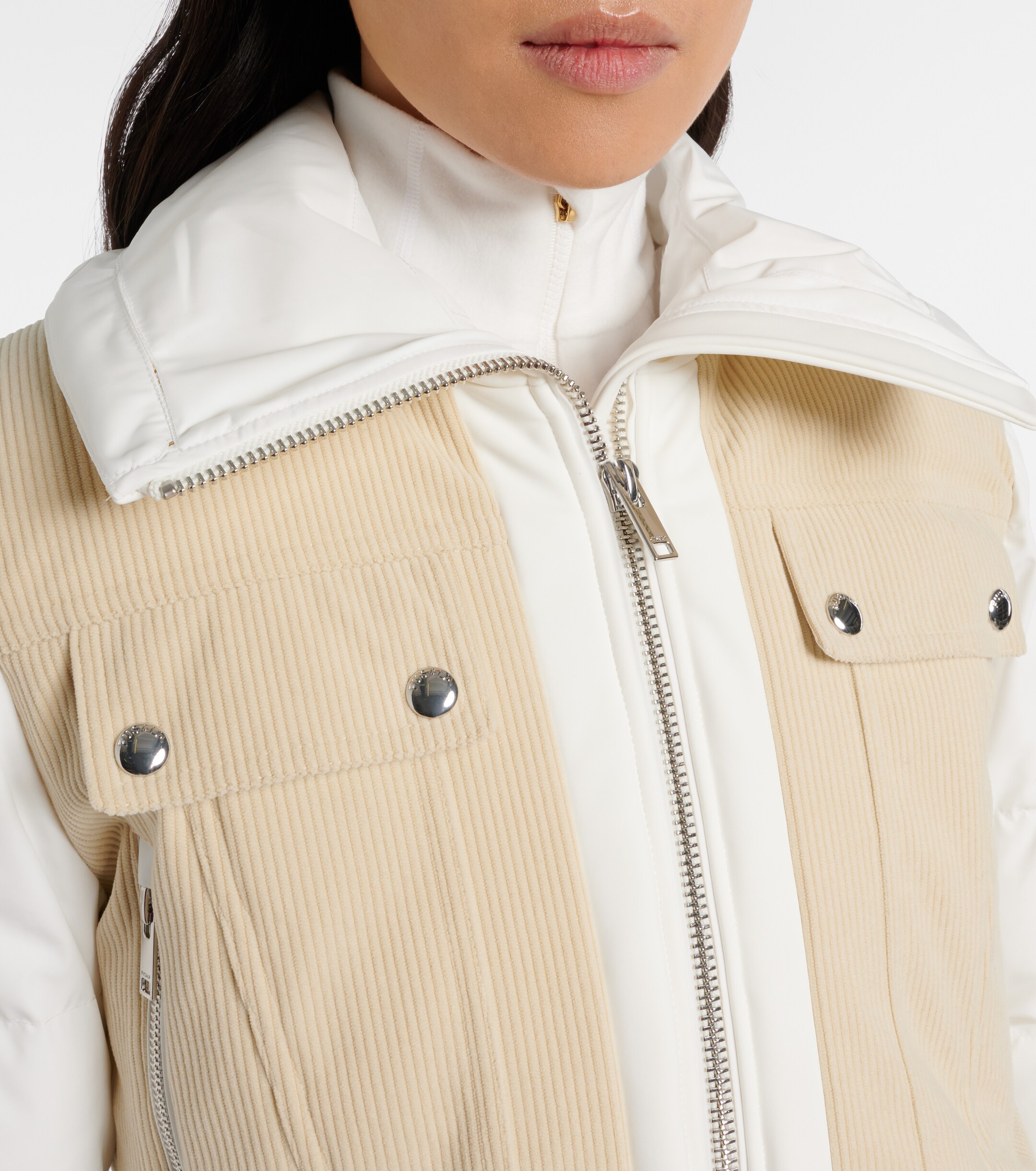 FUSALP Fusalp Karei corduroy-trimmed ski suit