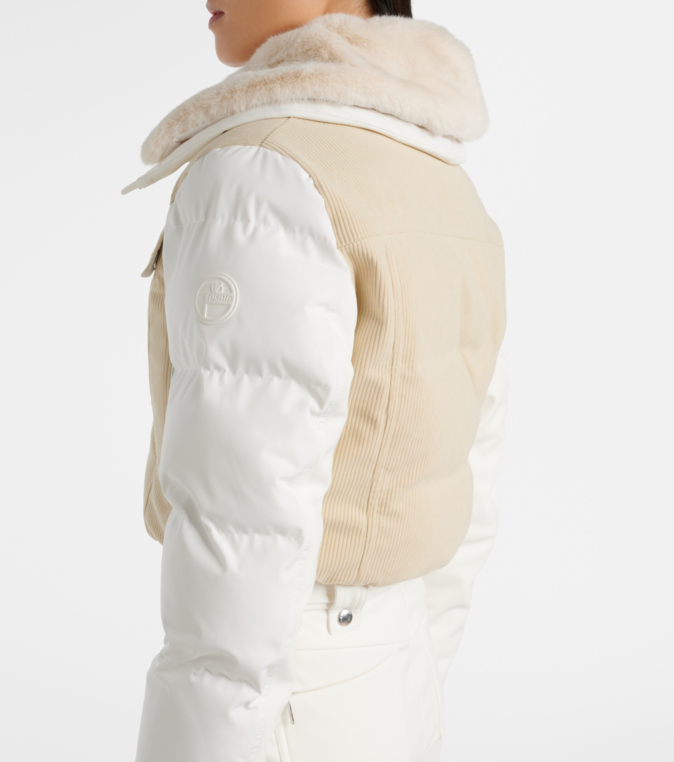 FUSALP Fusalp Karei corduroy-trimmed ski suit