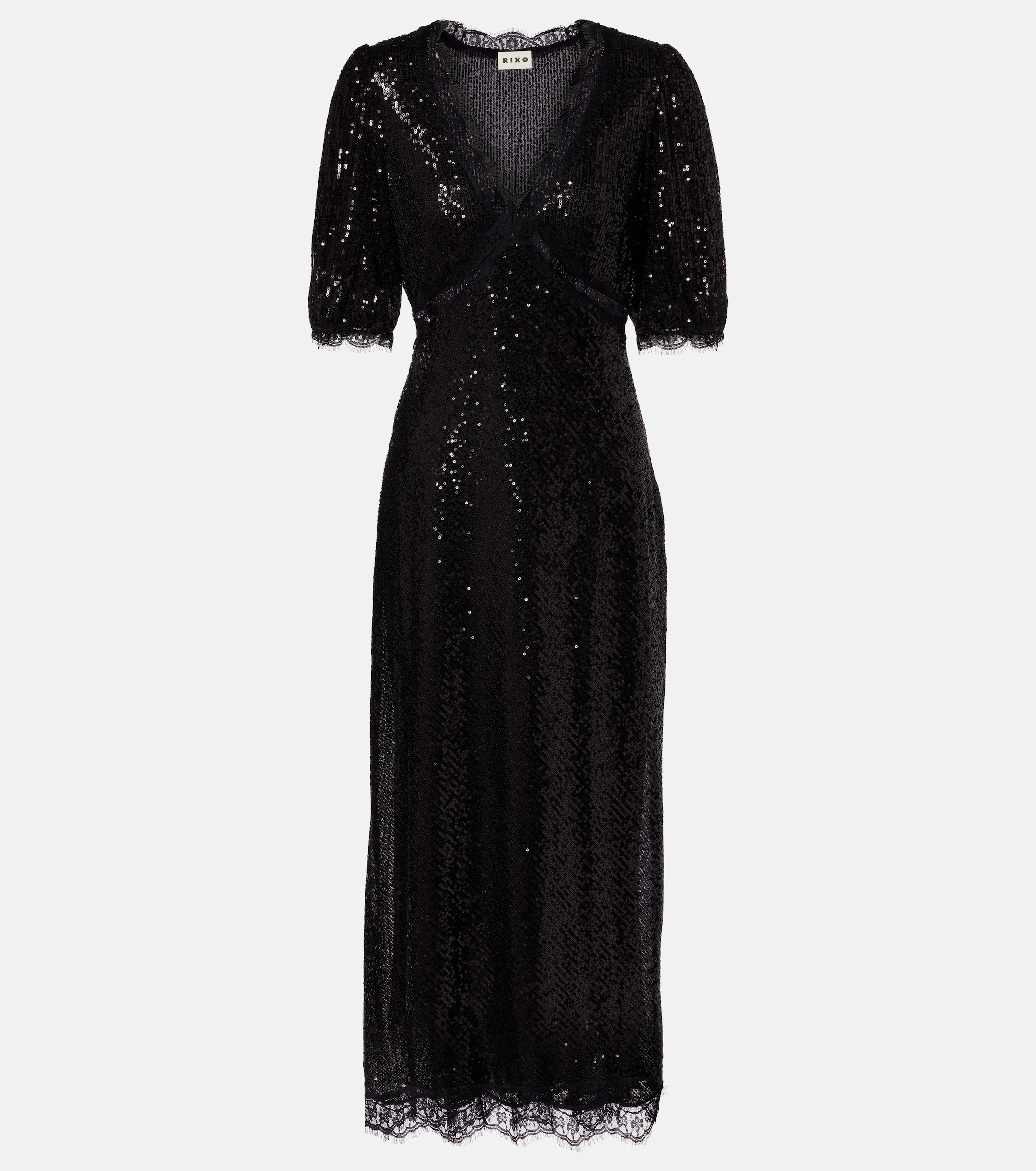 RIXO Verena sequined maxi dress thumbnail