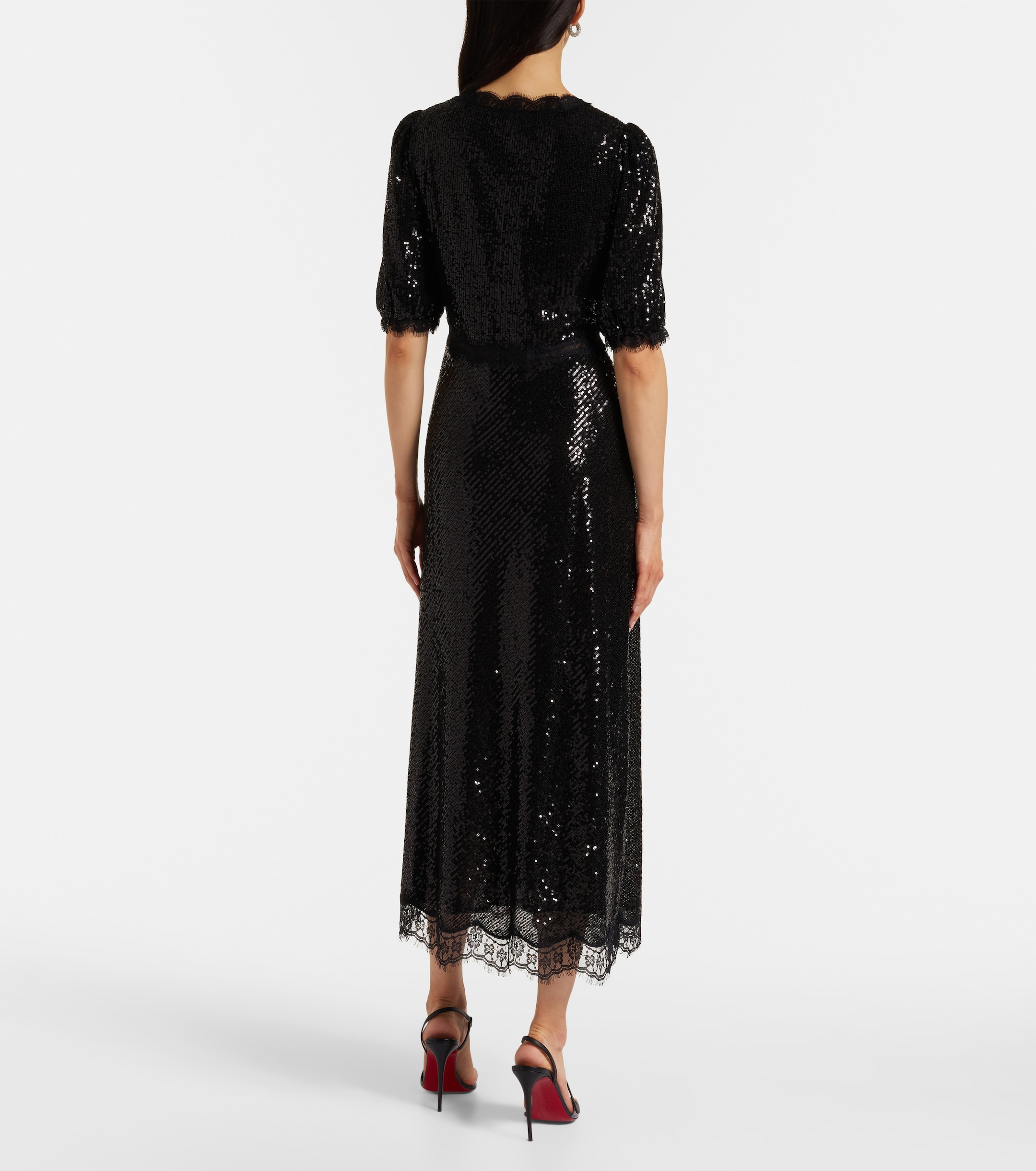 RIXO Verena sequined maxi dress thumbnail