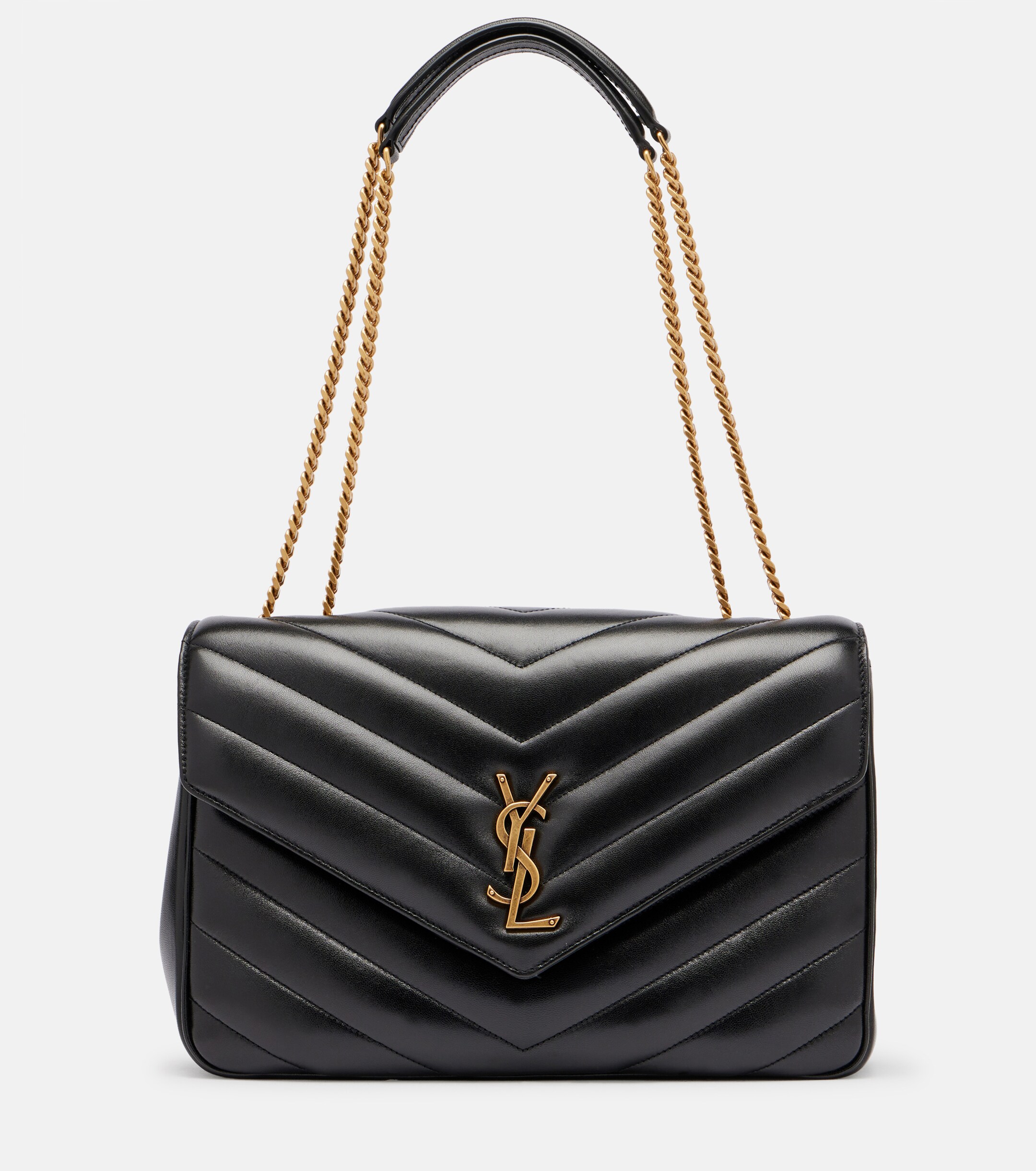Saint Laurent Loulou Large leather shoulder bag