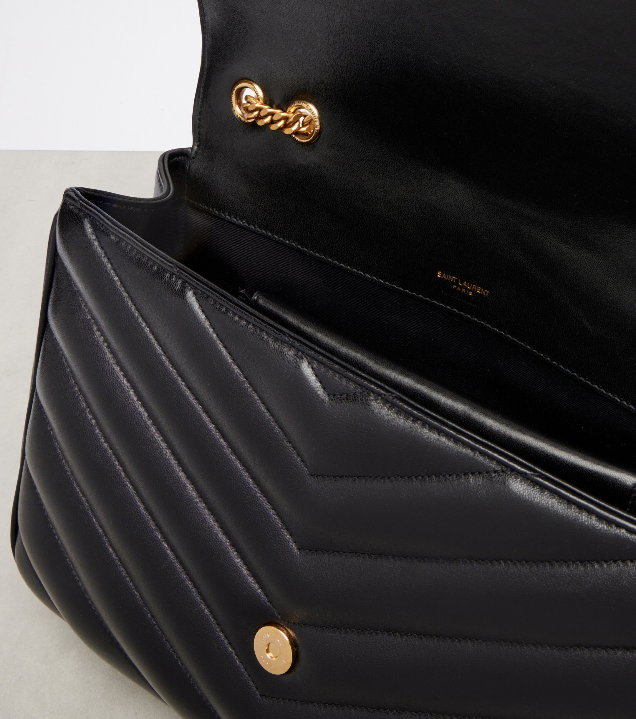 Saint Laurent Loulou Large leather shoulder bag