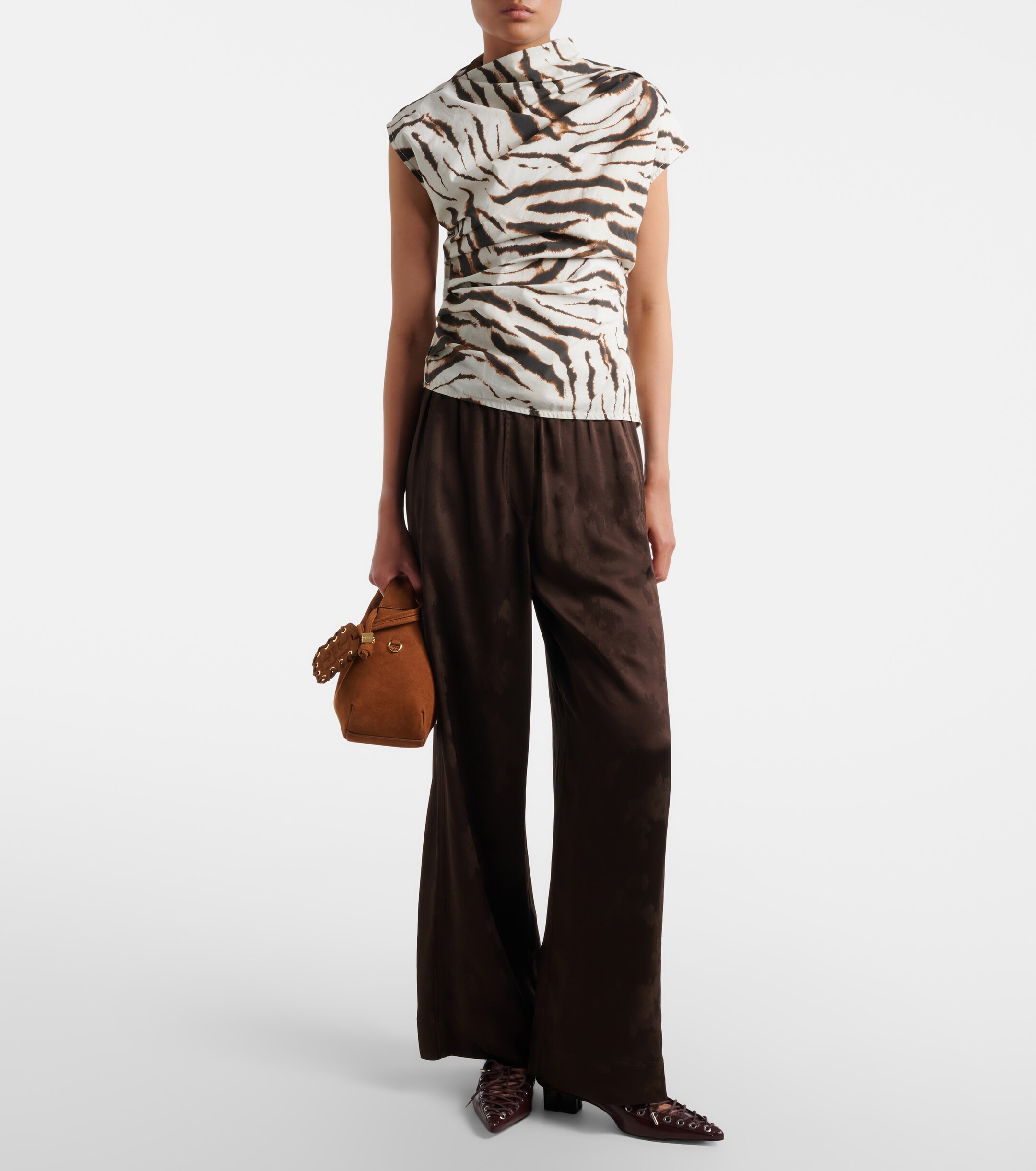 GANNI Mini top-handle bag
