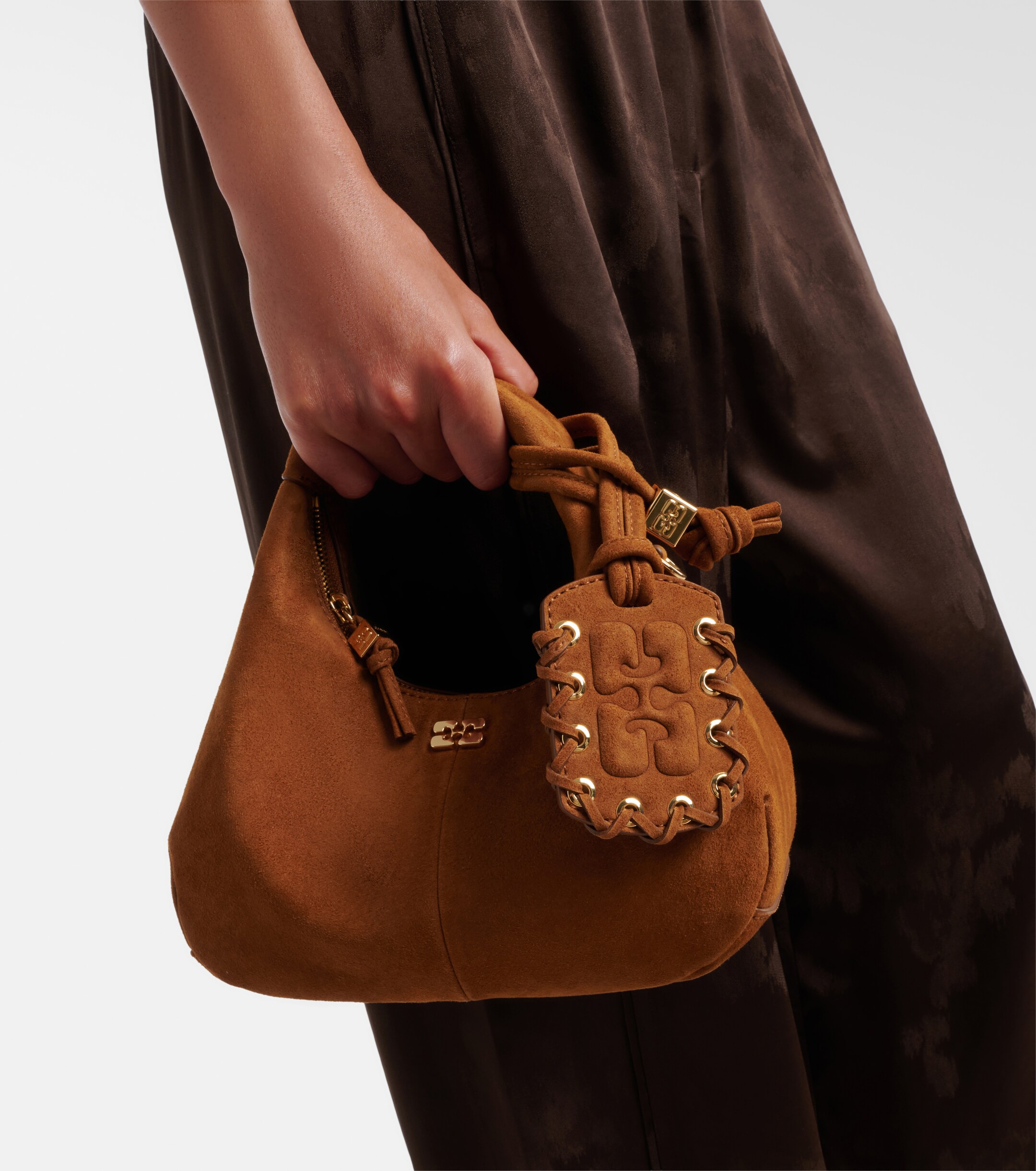 GANNI Mini top-handle bag