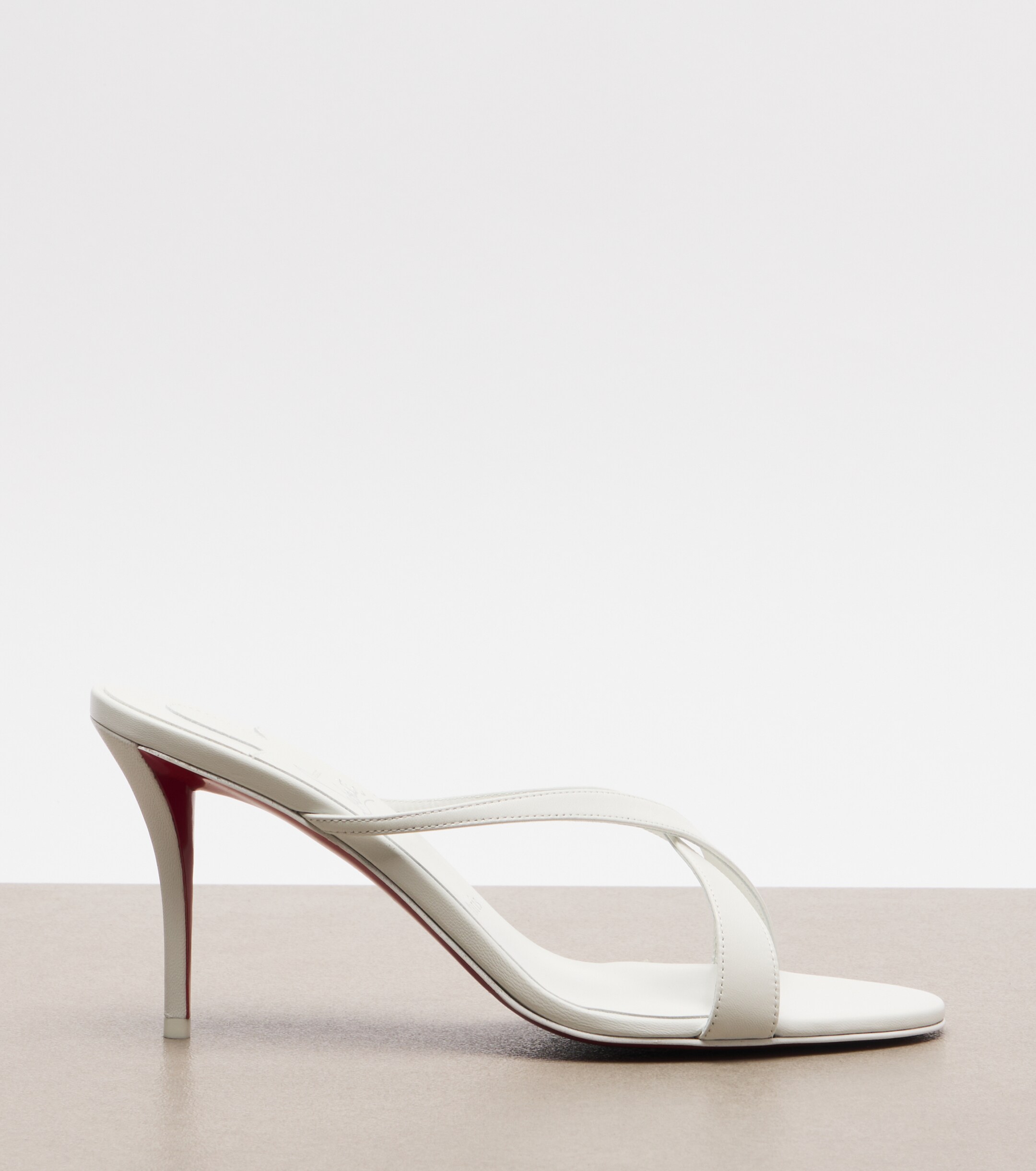 CHRISTIAN LOUBOUTIN Christian Louboutin Mulazee Cross leather sandals