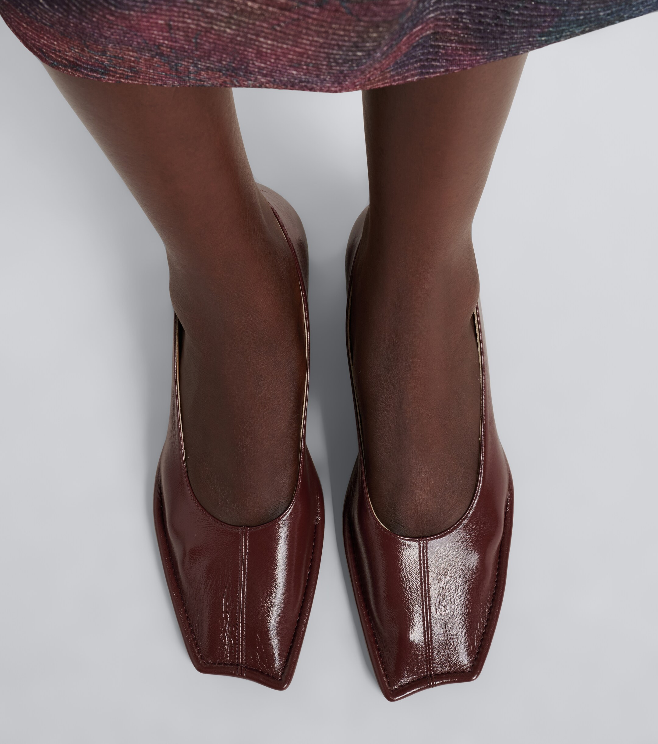 Maison Margiela Maison Margiela Piped leather pumps