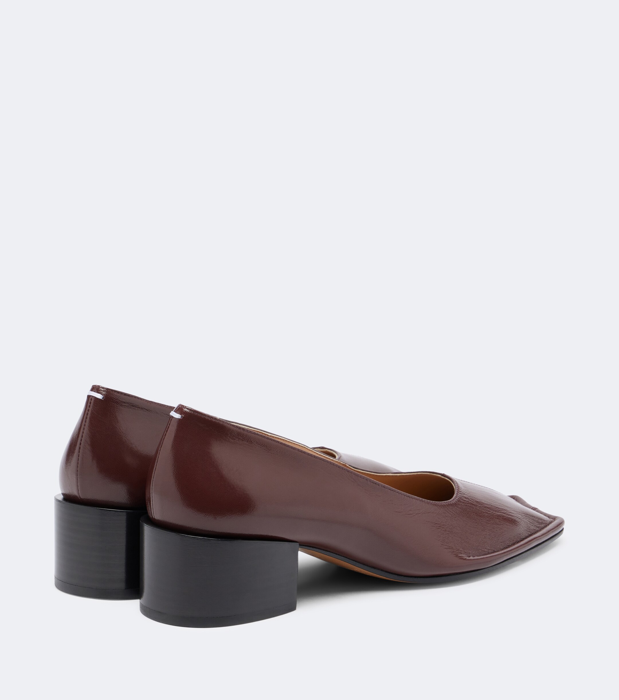 Maison Margiela Maison Margiela Piped leather pumps
