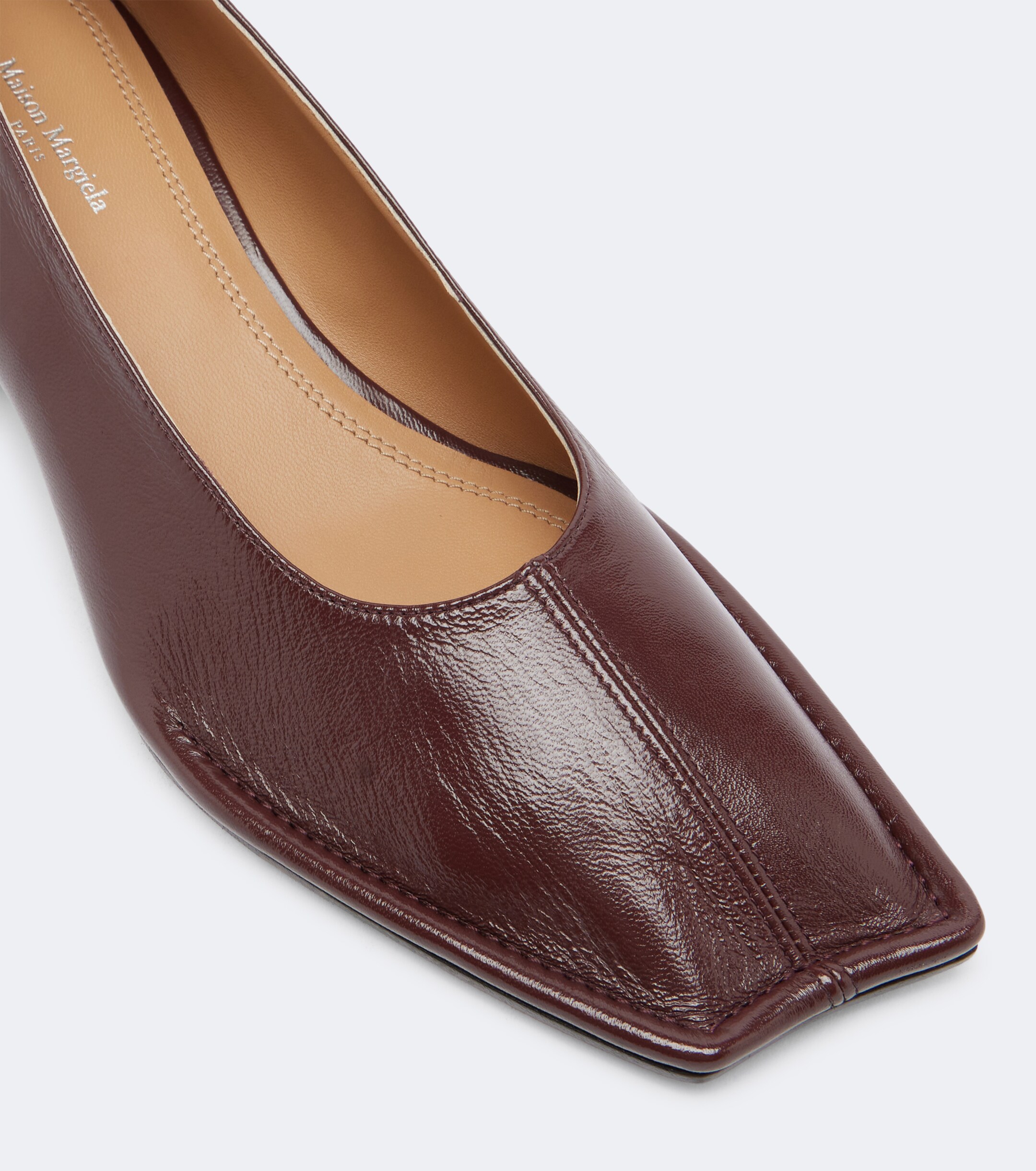 Maison Margiela Maison Margiela Piped leather pumps
