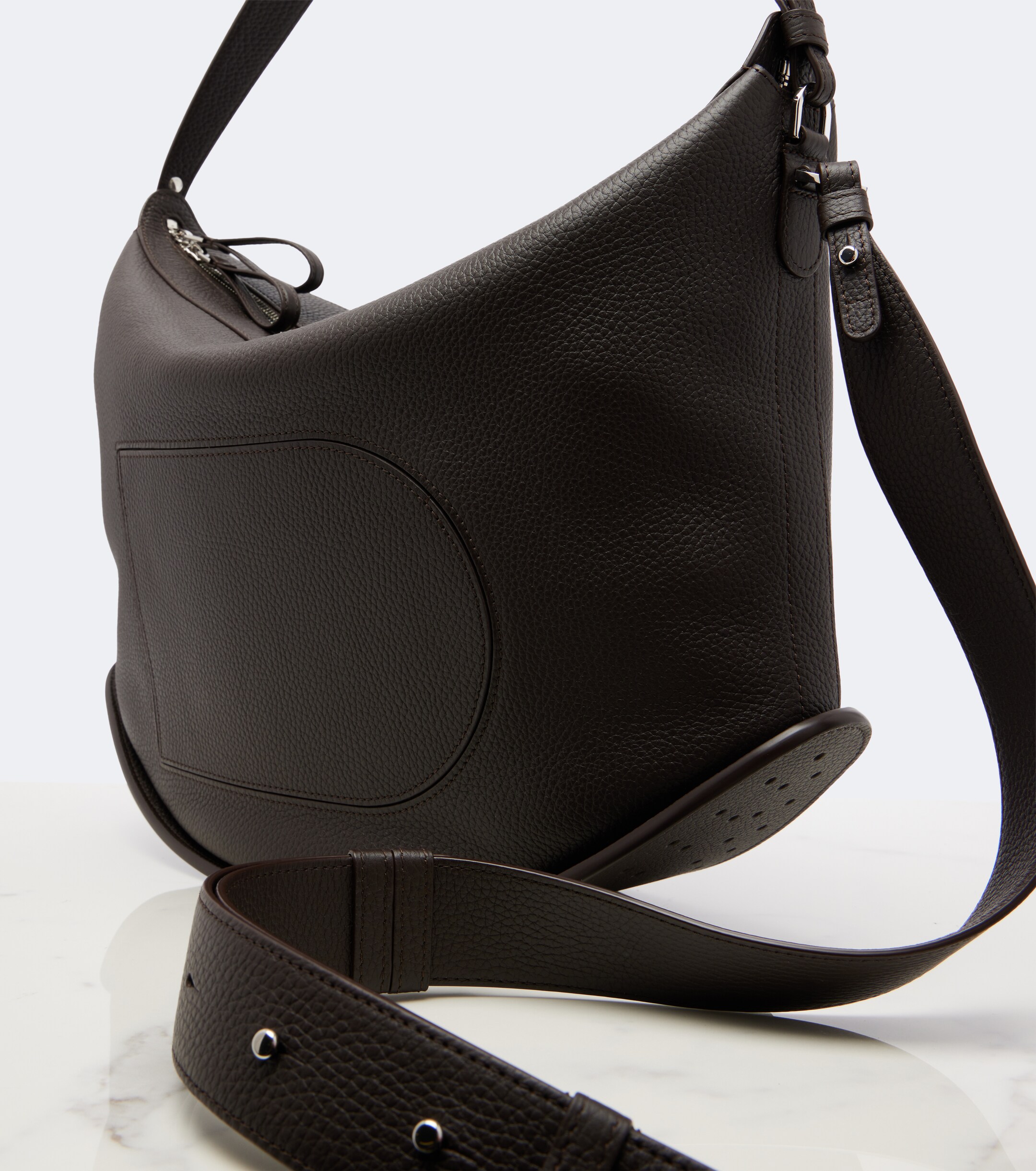 Delvaux Pin Swing Large leather tote bag thumbnail
