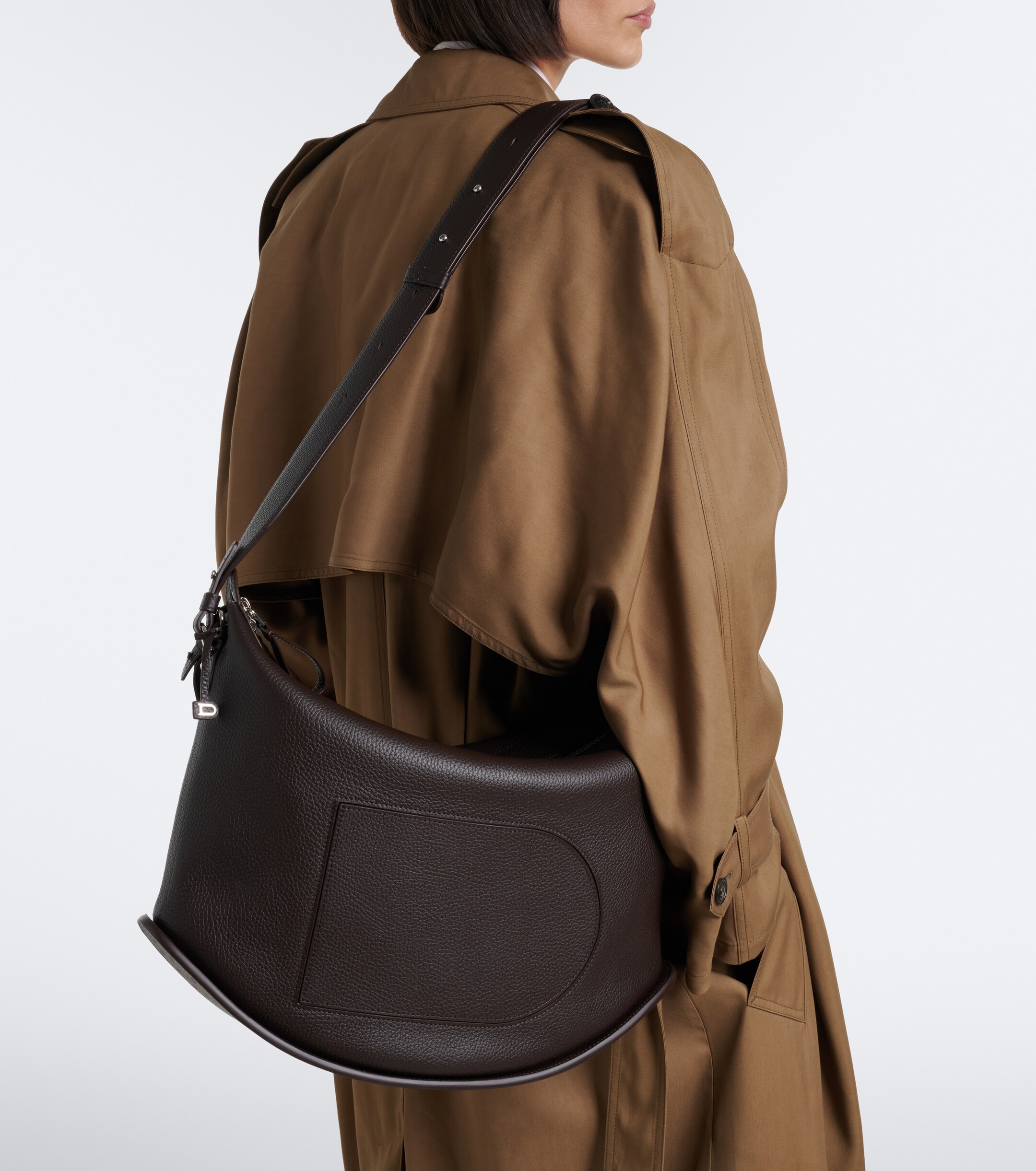 Delvaux Pin Swing Large leather tote bag thumbnail