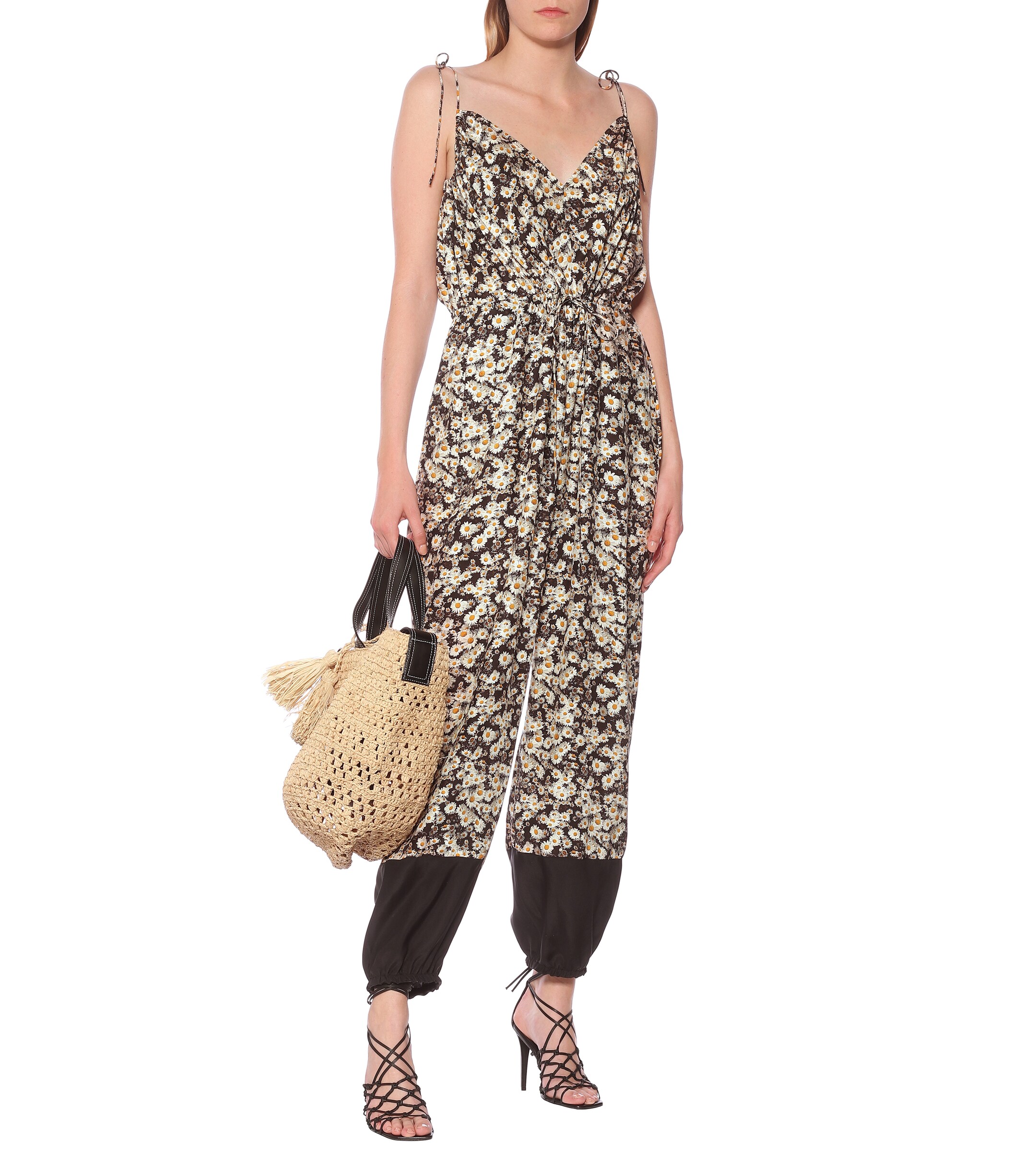 Stella McCartney Sienna floral silk jumpsuit