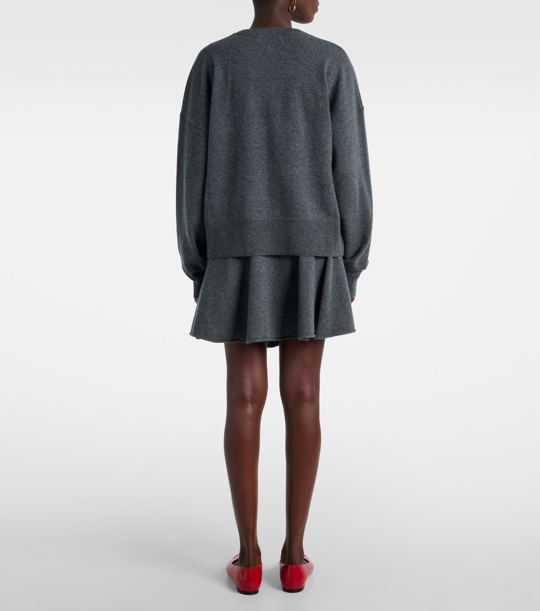 Extreme Cashmere N°224 Clash cashmere-blend sweater