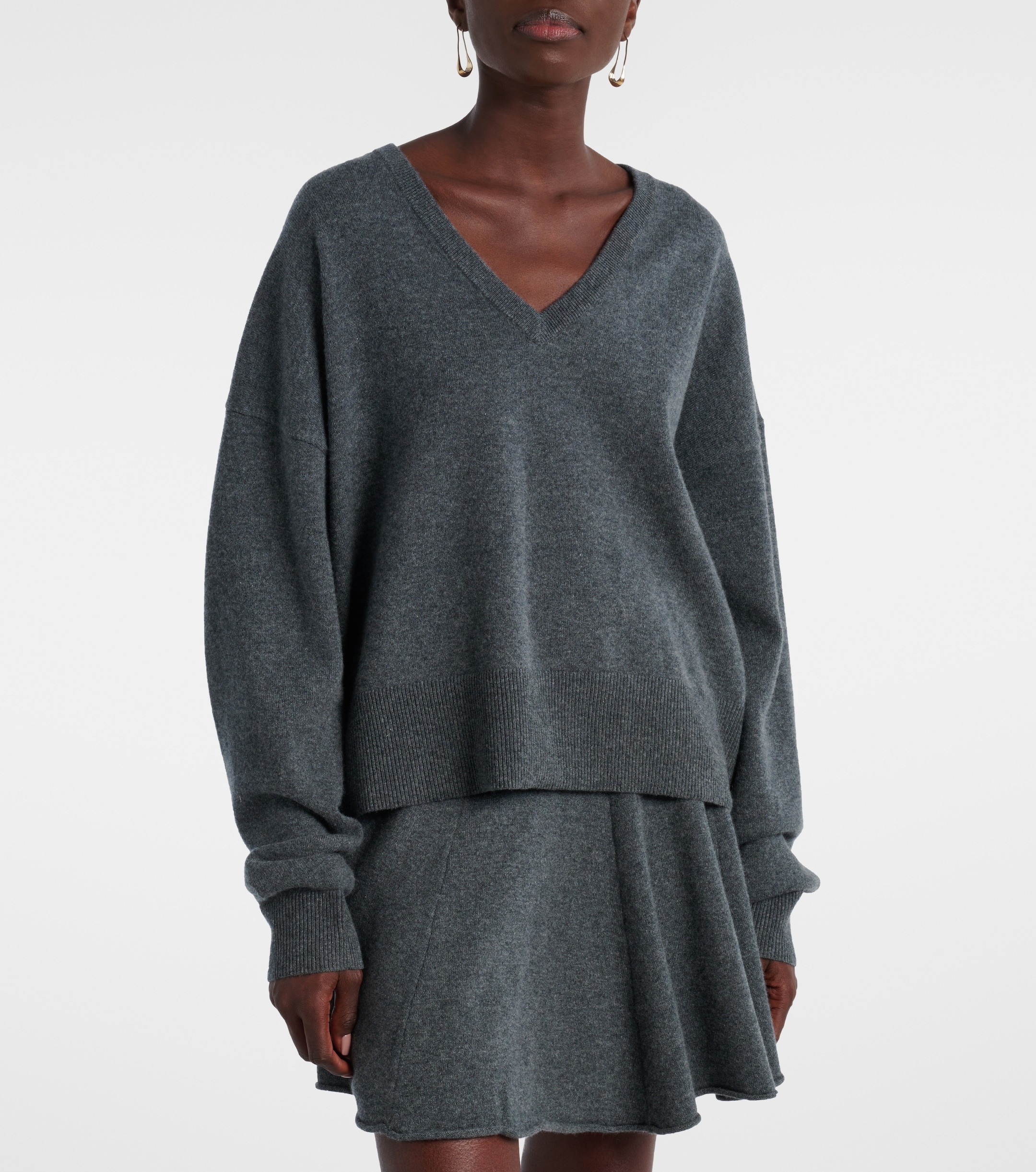 Extreme Cashmere N°224 Clash cashmere-blend sweater