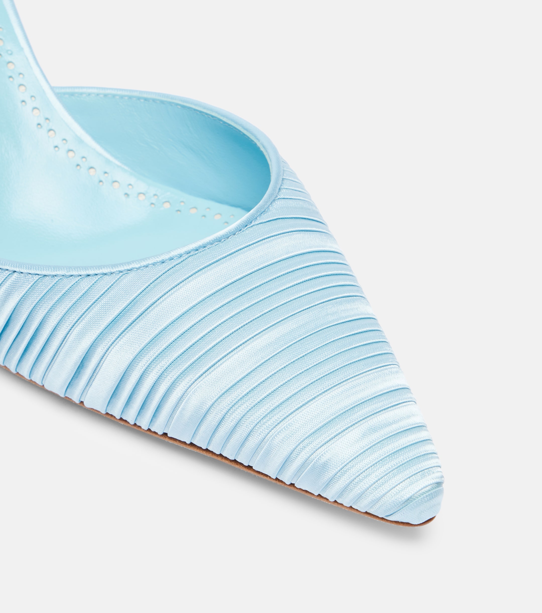 MANOLO BLAHNIK Carolyne 50 satin mules