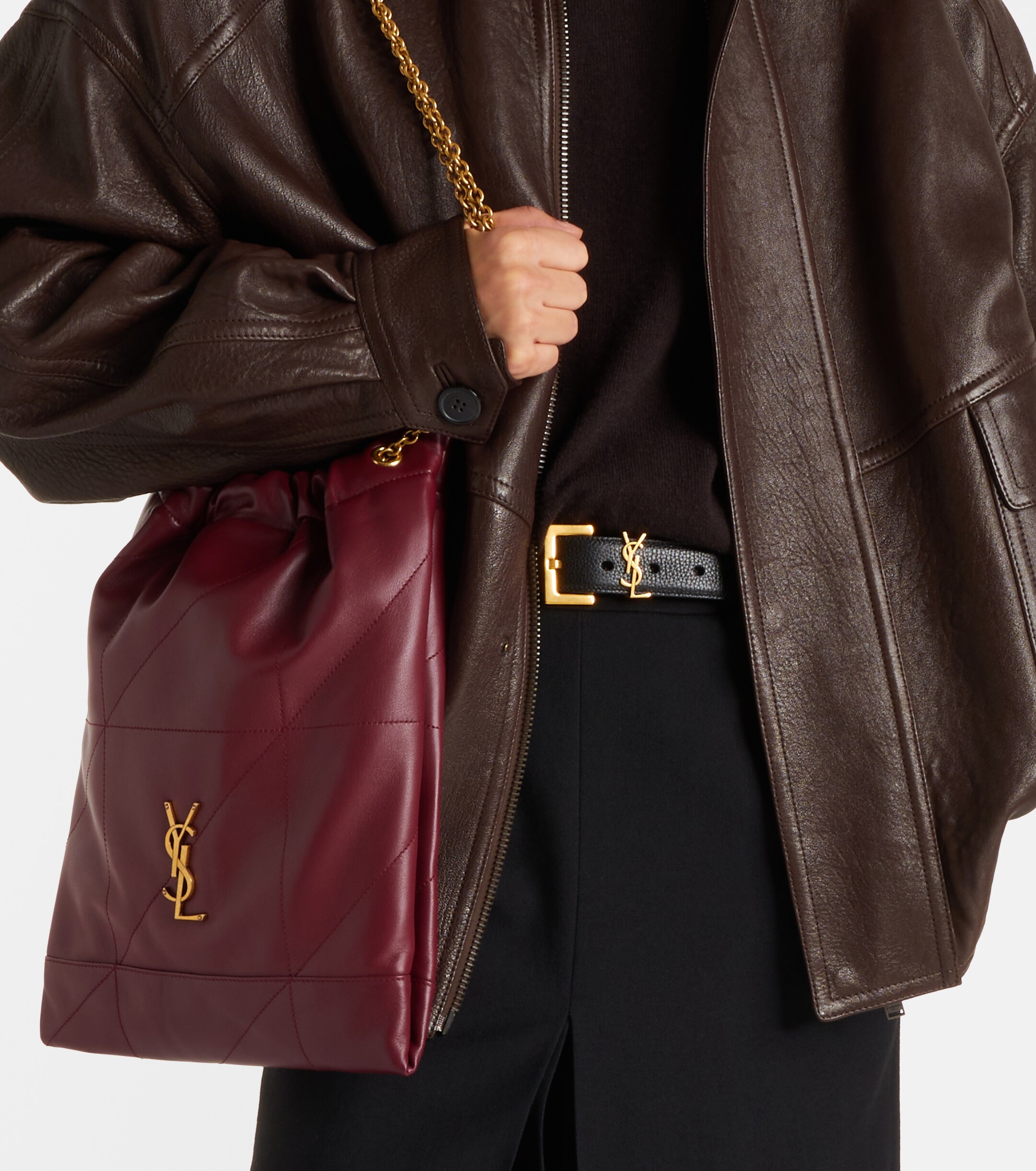 Saint Laurent Jamie Cassandre Large leather shoulder bag