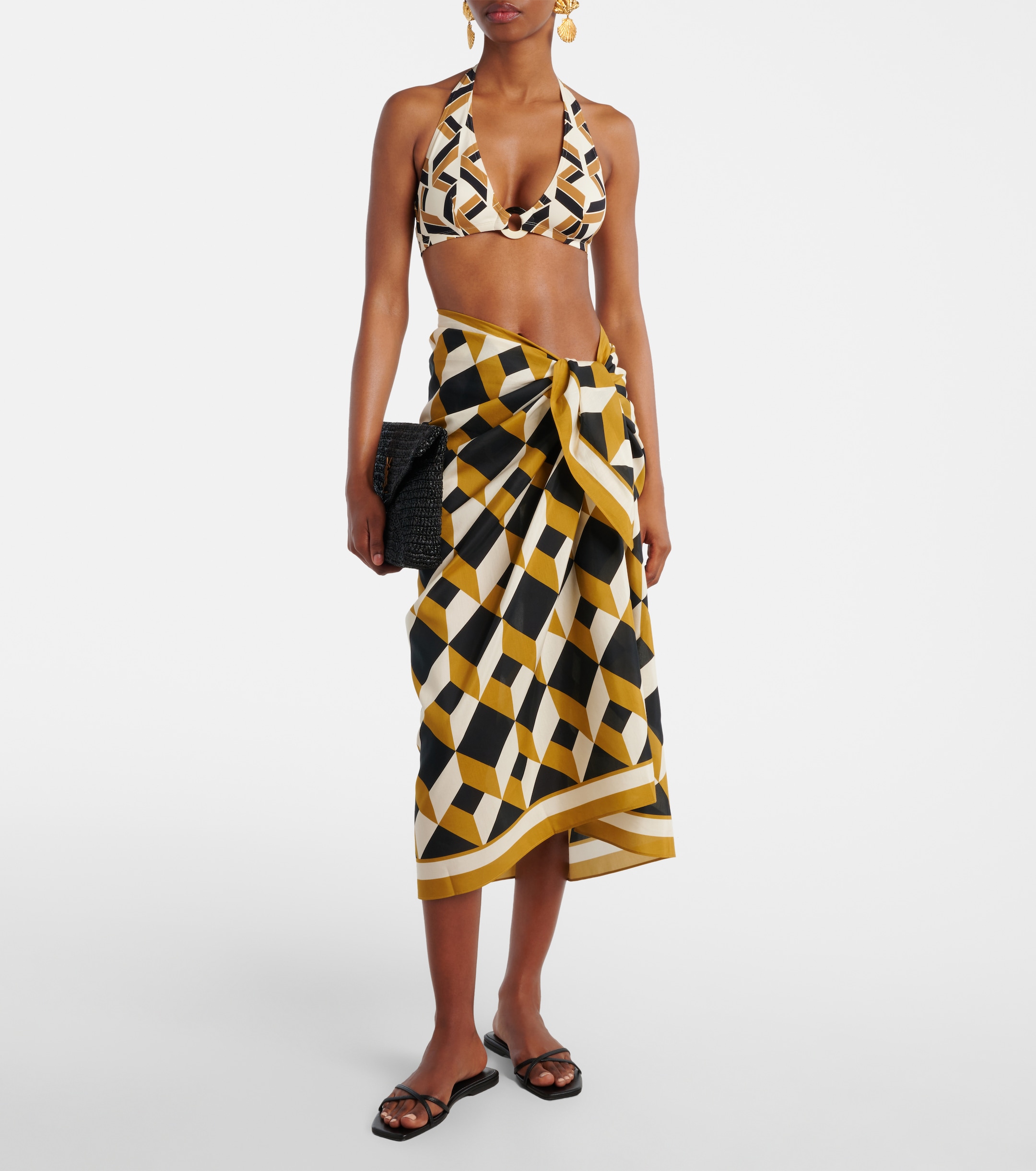Eres Alchime patterned bikini bottoms thumbnail