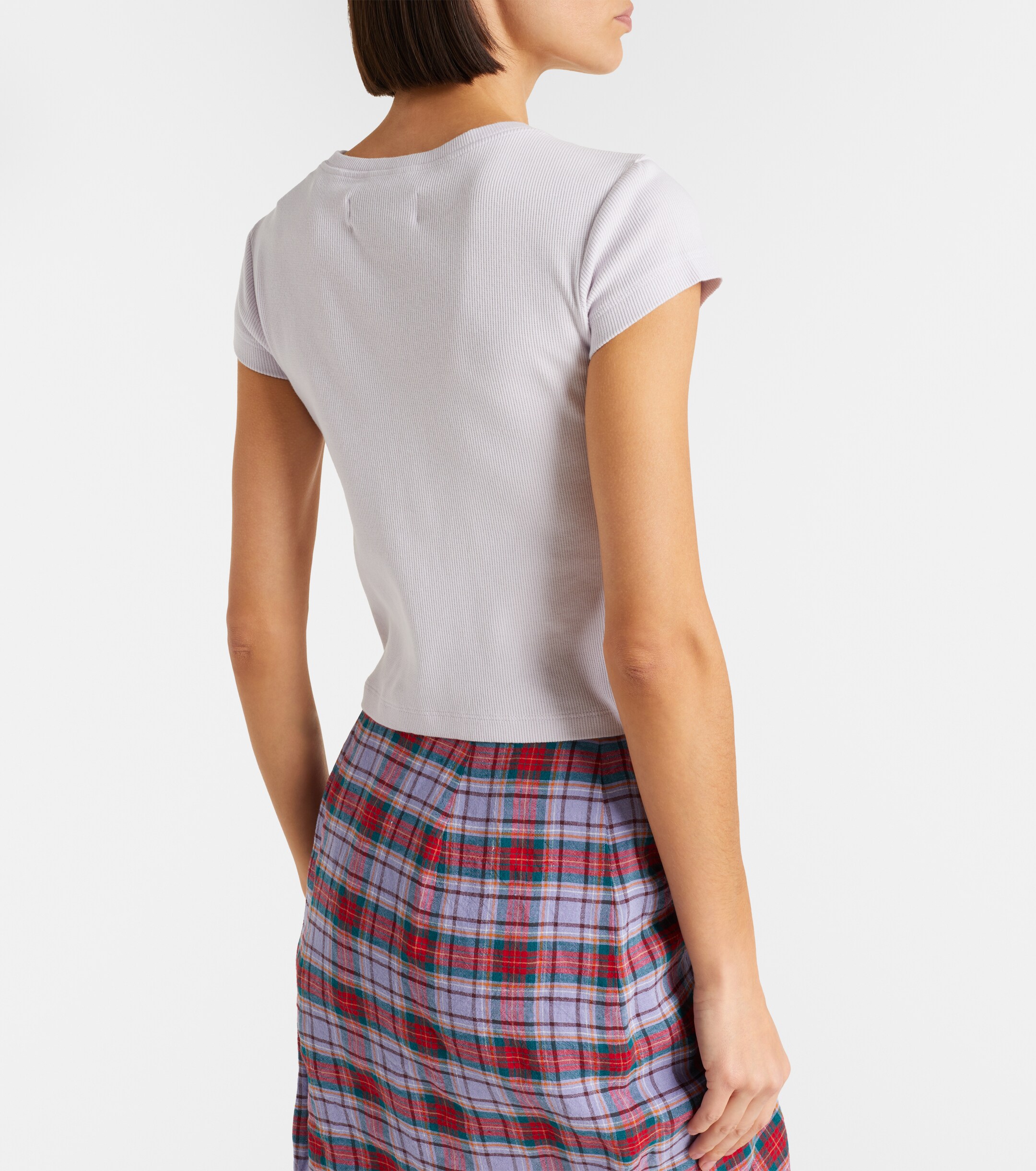 Vivienne Westwood - Peru cropped cotton-blend jersey T-shirt | Plush