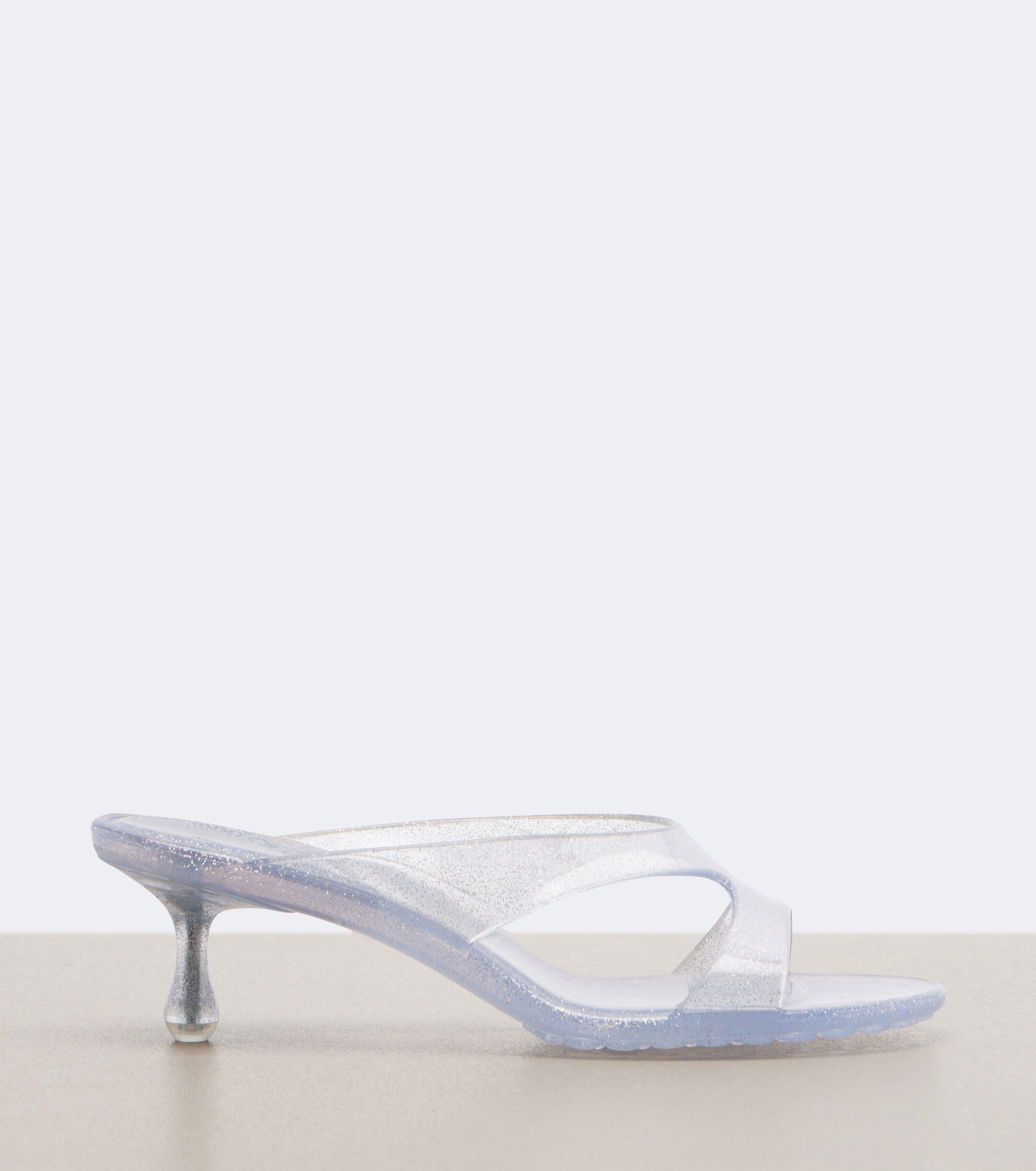 JIMMY CHOO Jimmy Choo Jelly Drop glitter TPU mules