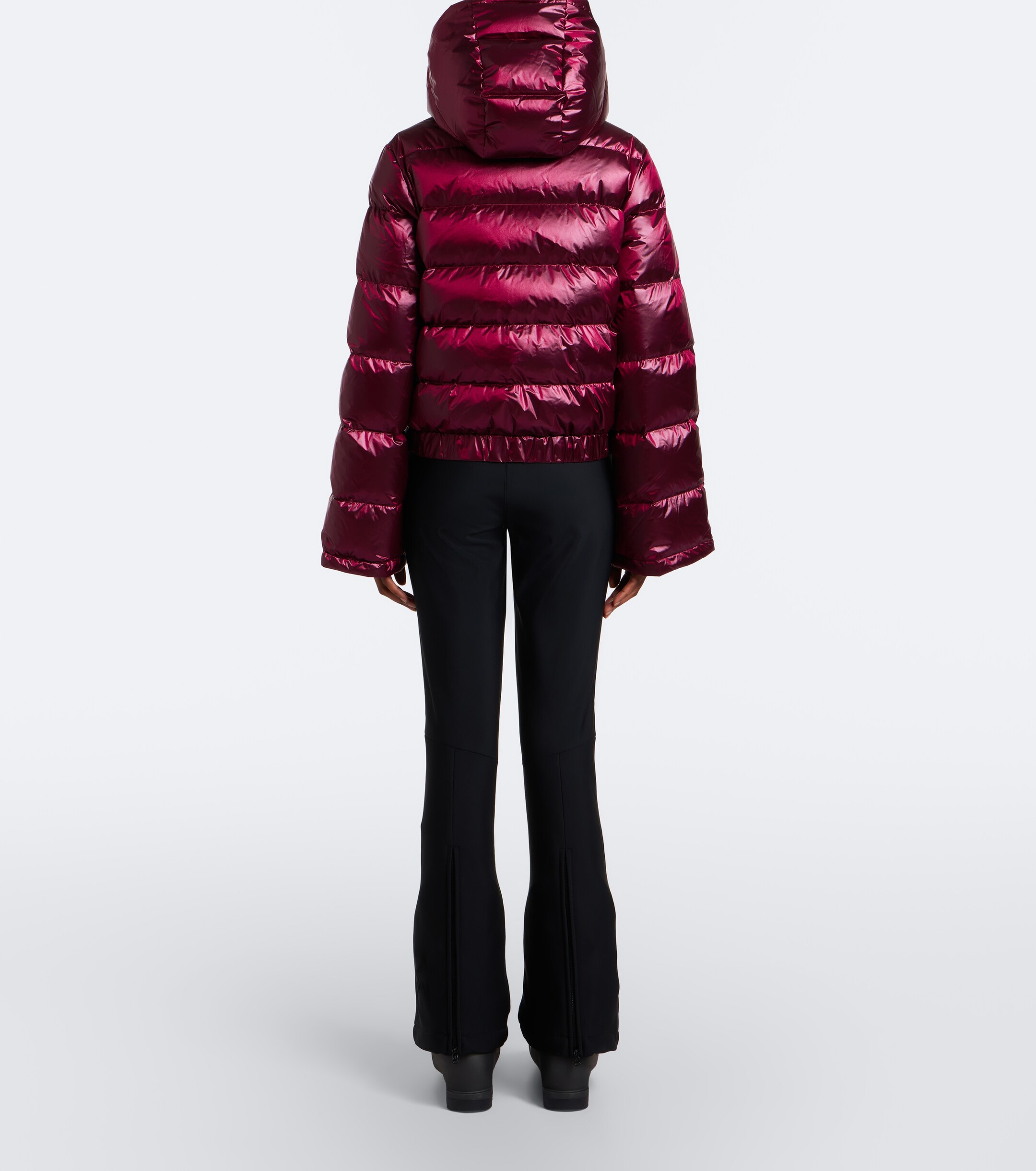 PERFECT MOMENT Perfect Moment Polar Flare cropped down ski jacket