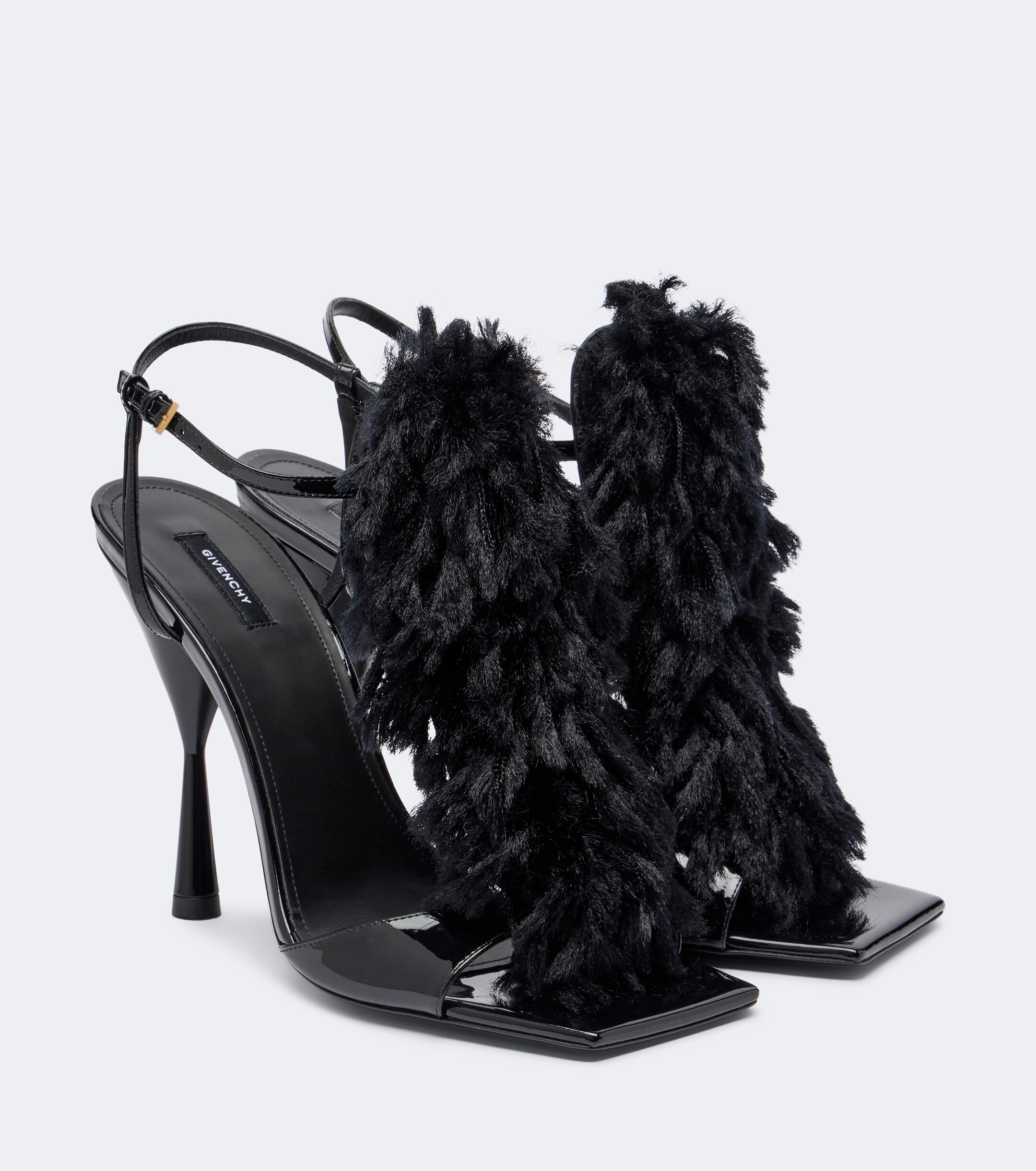 Givenchy Givenchy Pompom leather sandals