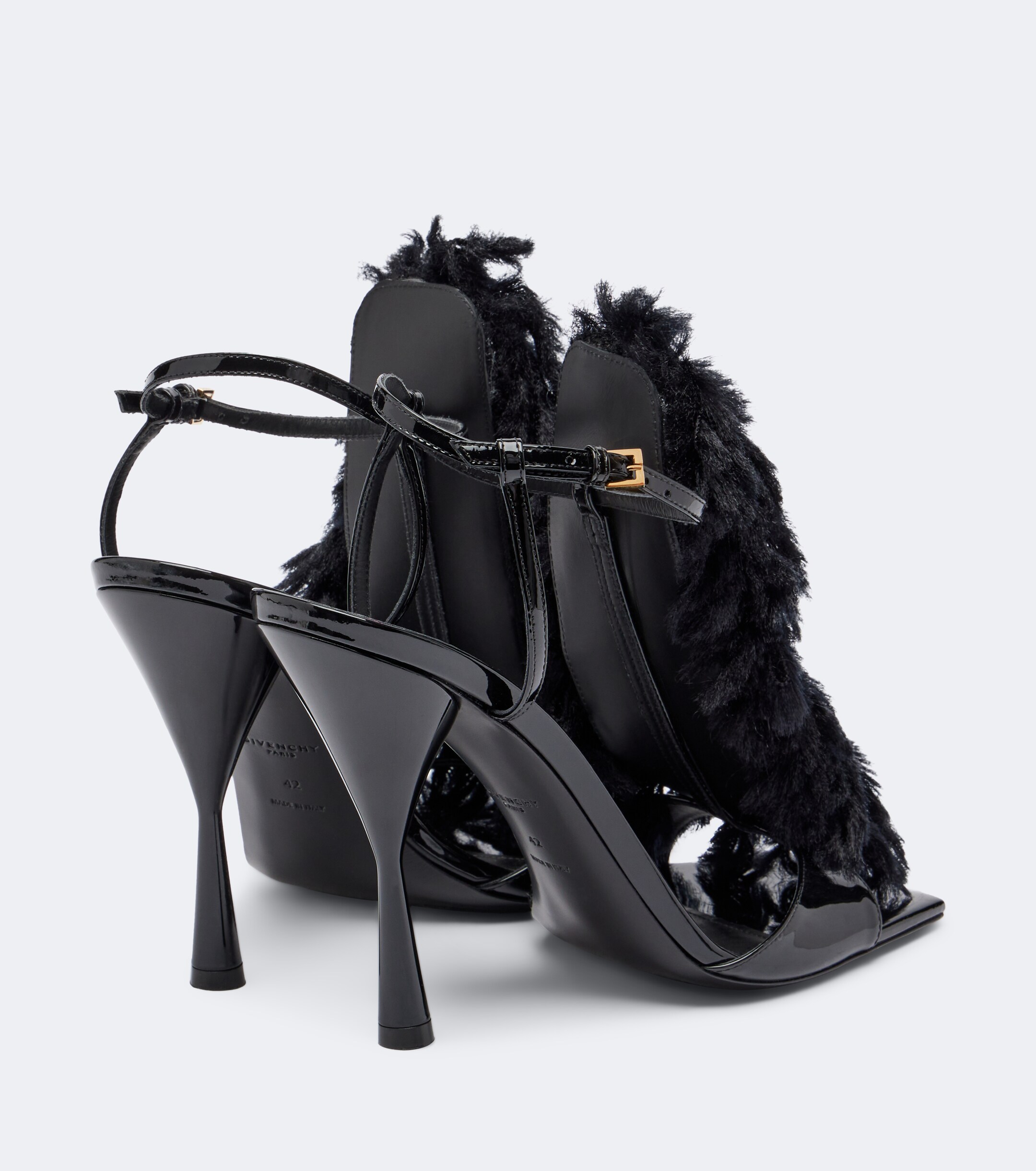 Givenchy Givenchy Pompom leather sandals