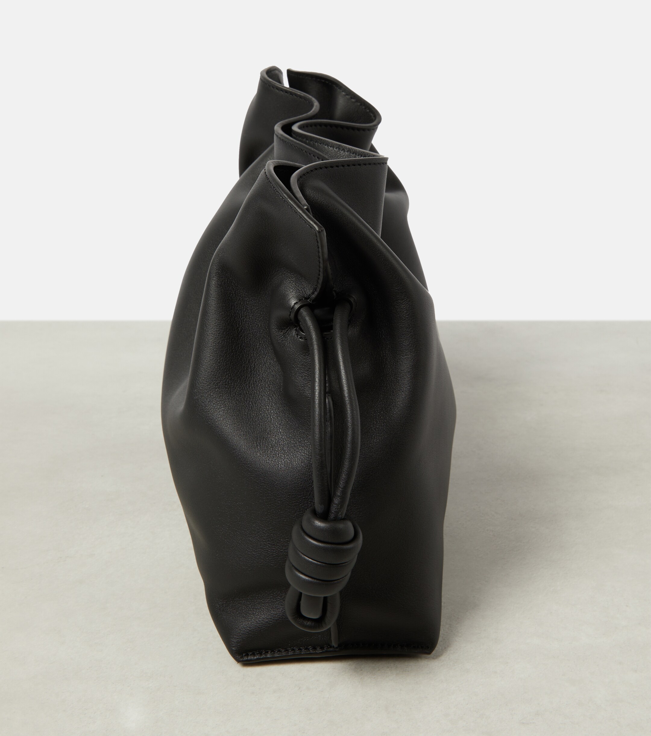 Loewe Flamenco leather clutch