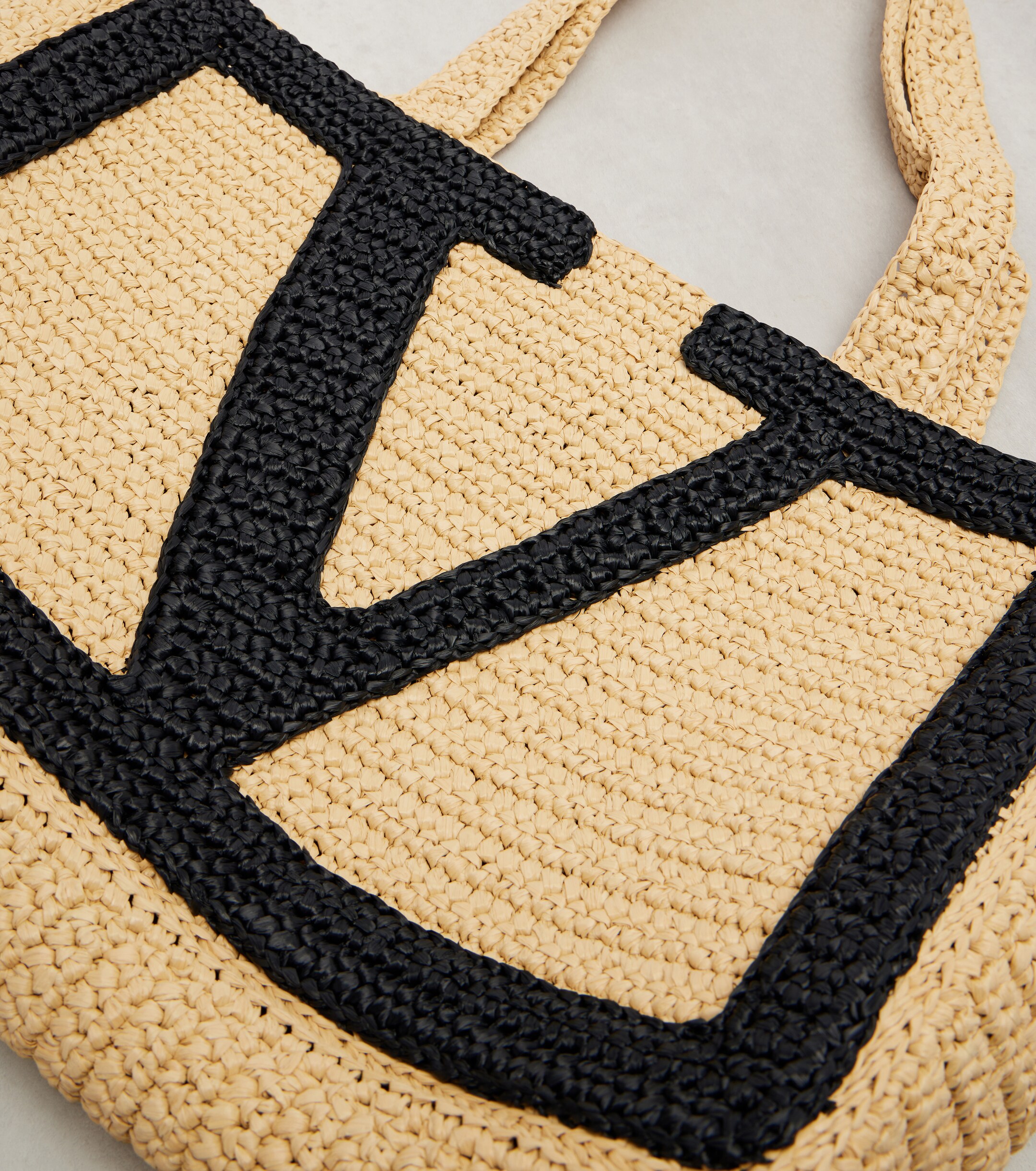 Valentino Garavani Viva Superstar Large crochet tote bag thumbnail
