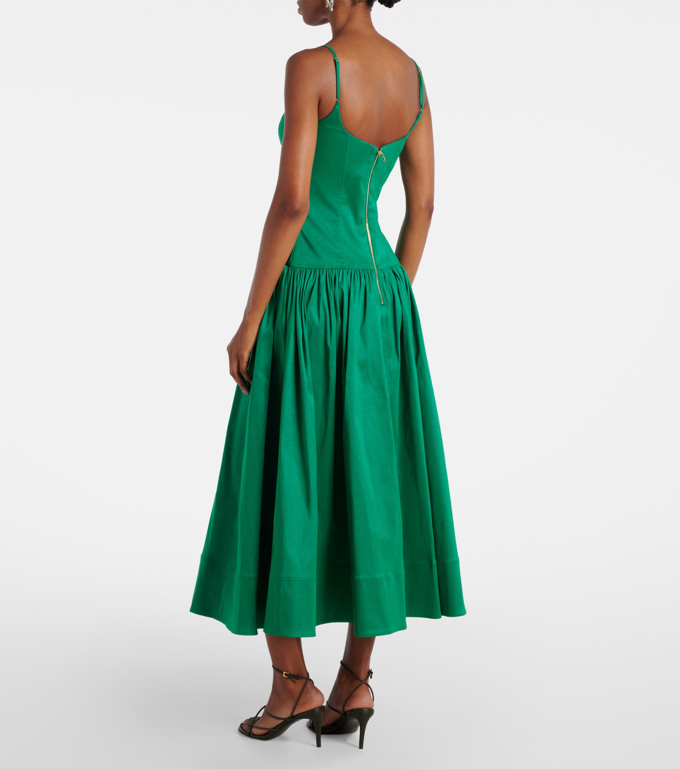 Rebecca Vallance - Bailey belted pleated midi dress | Plush Rebecca Vallance - Bailey belted pleated midi dress | Plush