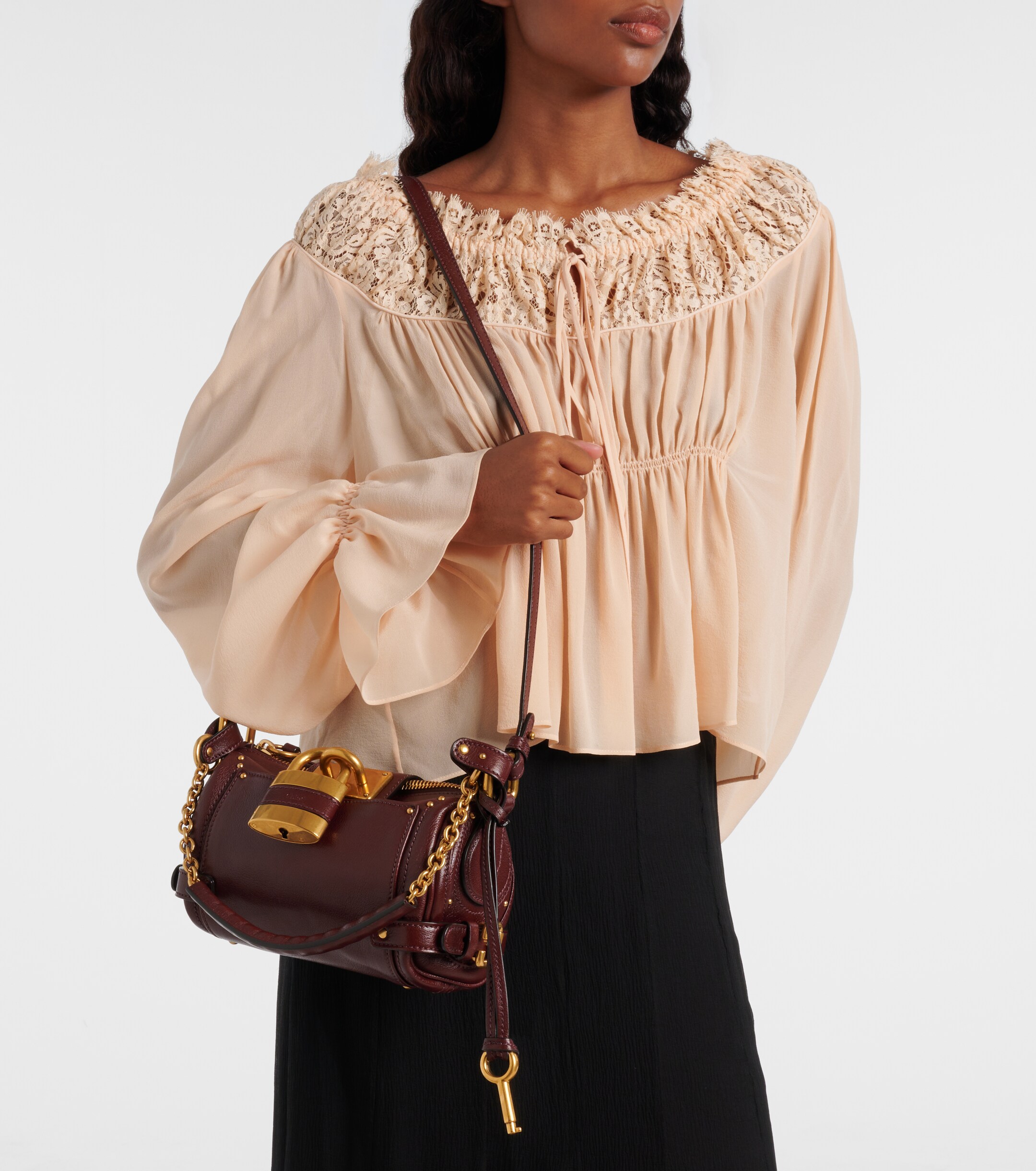 Chloé Paddington Small leather shoulder bag