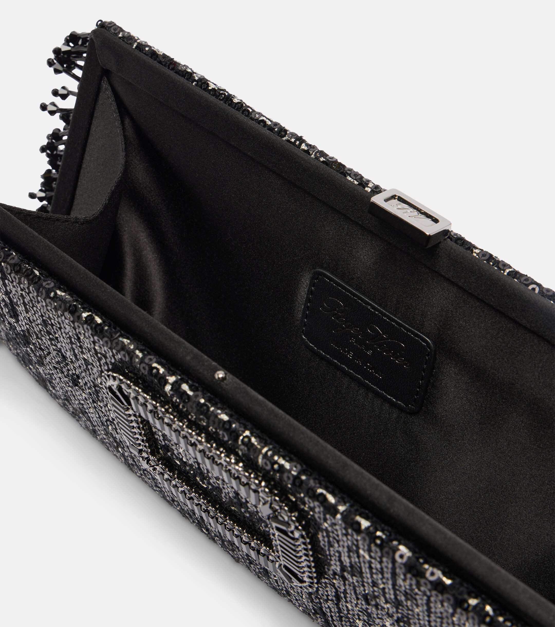 ROGER VIVIER Pilgrim Mini sequined clutch