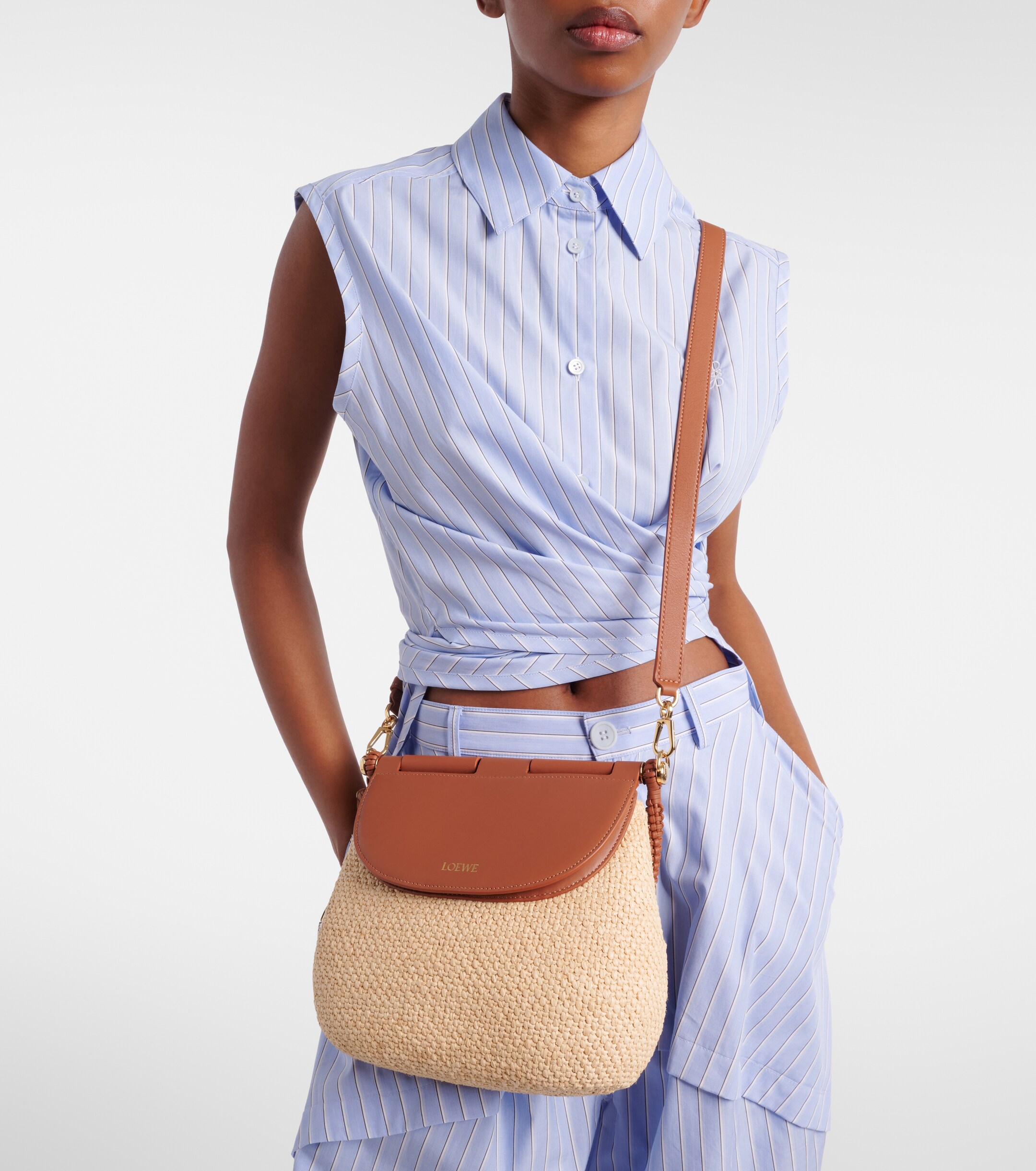 Loewe Paula's Ibiza Pescador Medium raffia shoulder bag