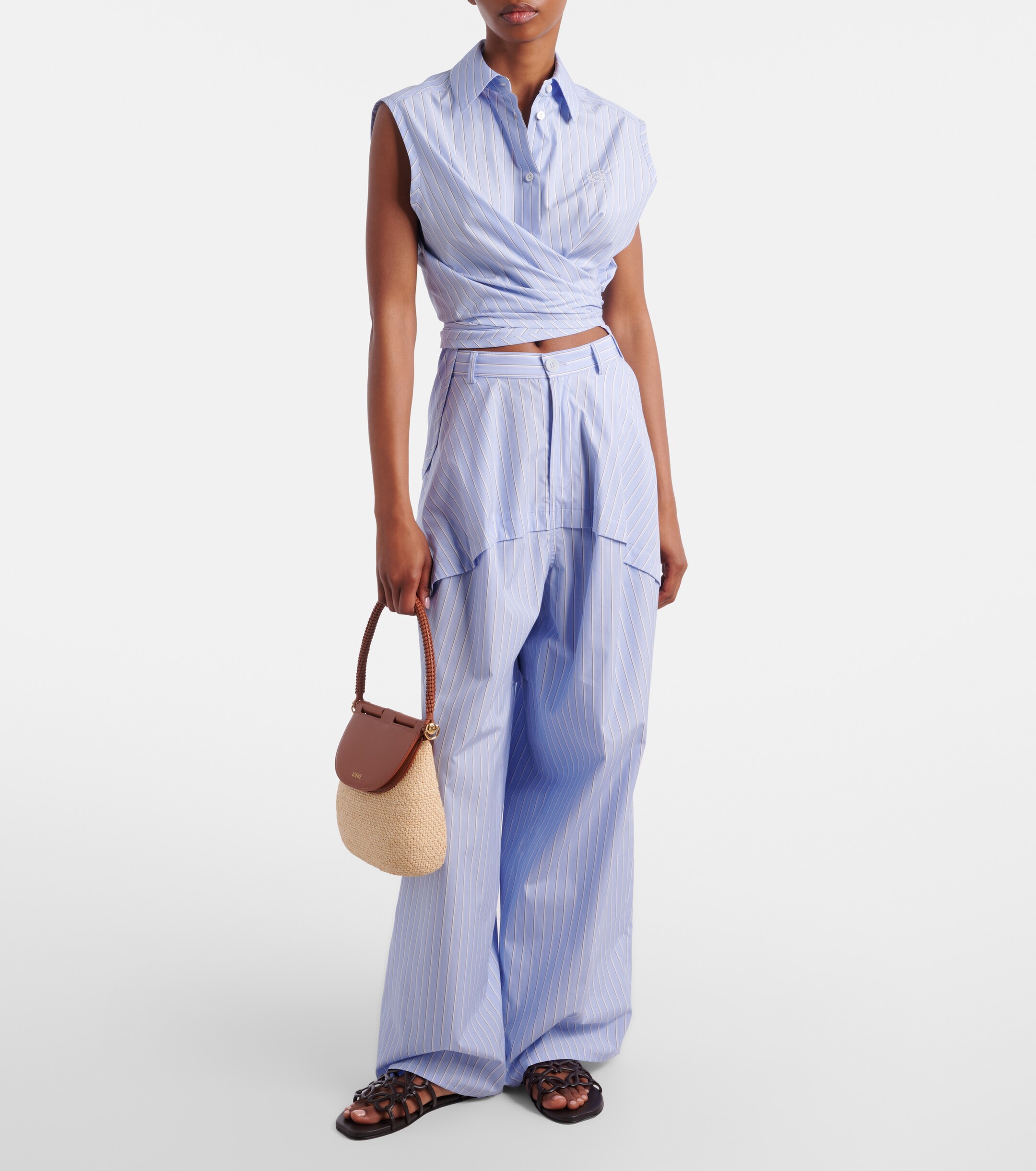 Loewe Paula's Ibiza Pescador Medium raffia shoulder bag