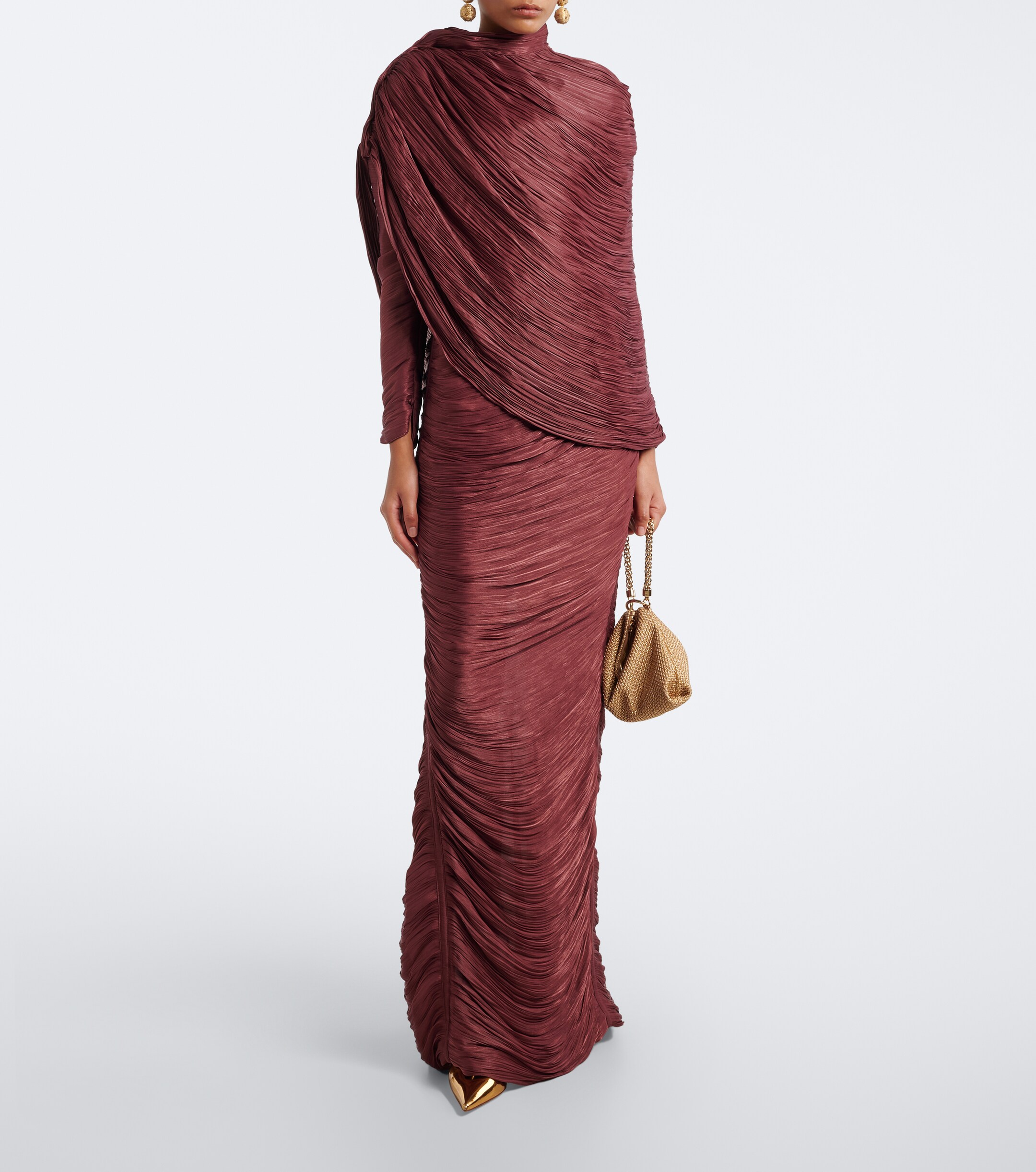 MARMAR HALIM Marmar Halim Caped draped gown