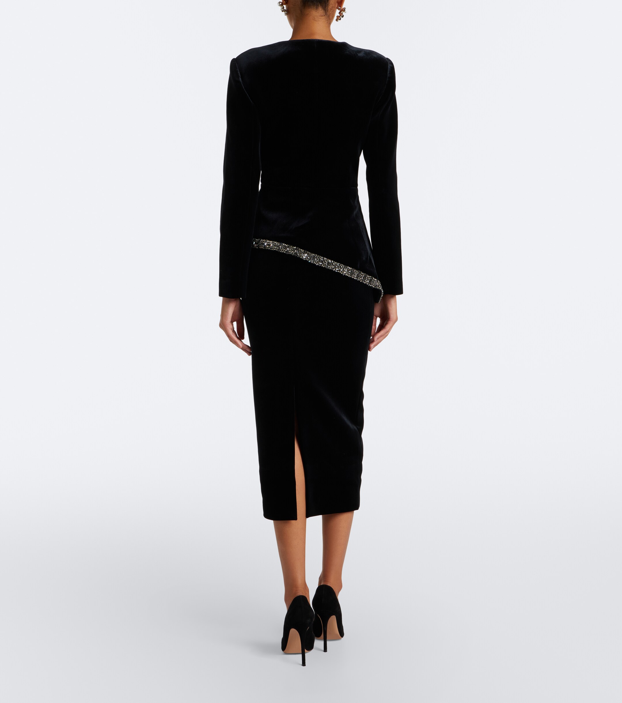 Roland Mouret Roland Mouret Velvet pencil skirt