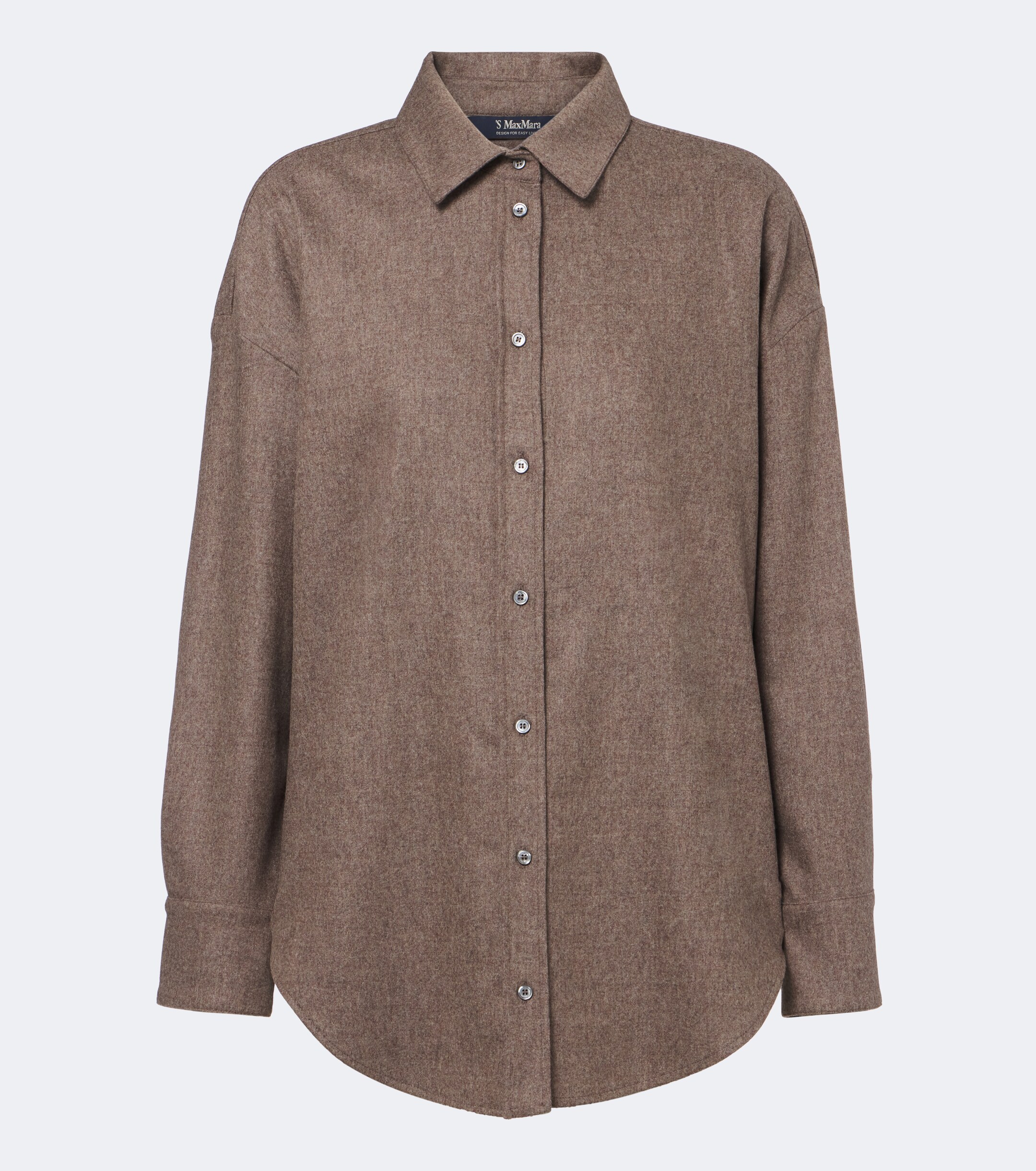 S Max Mara 'S Max Mara Wool flannel shirt