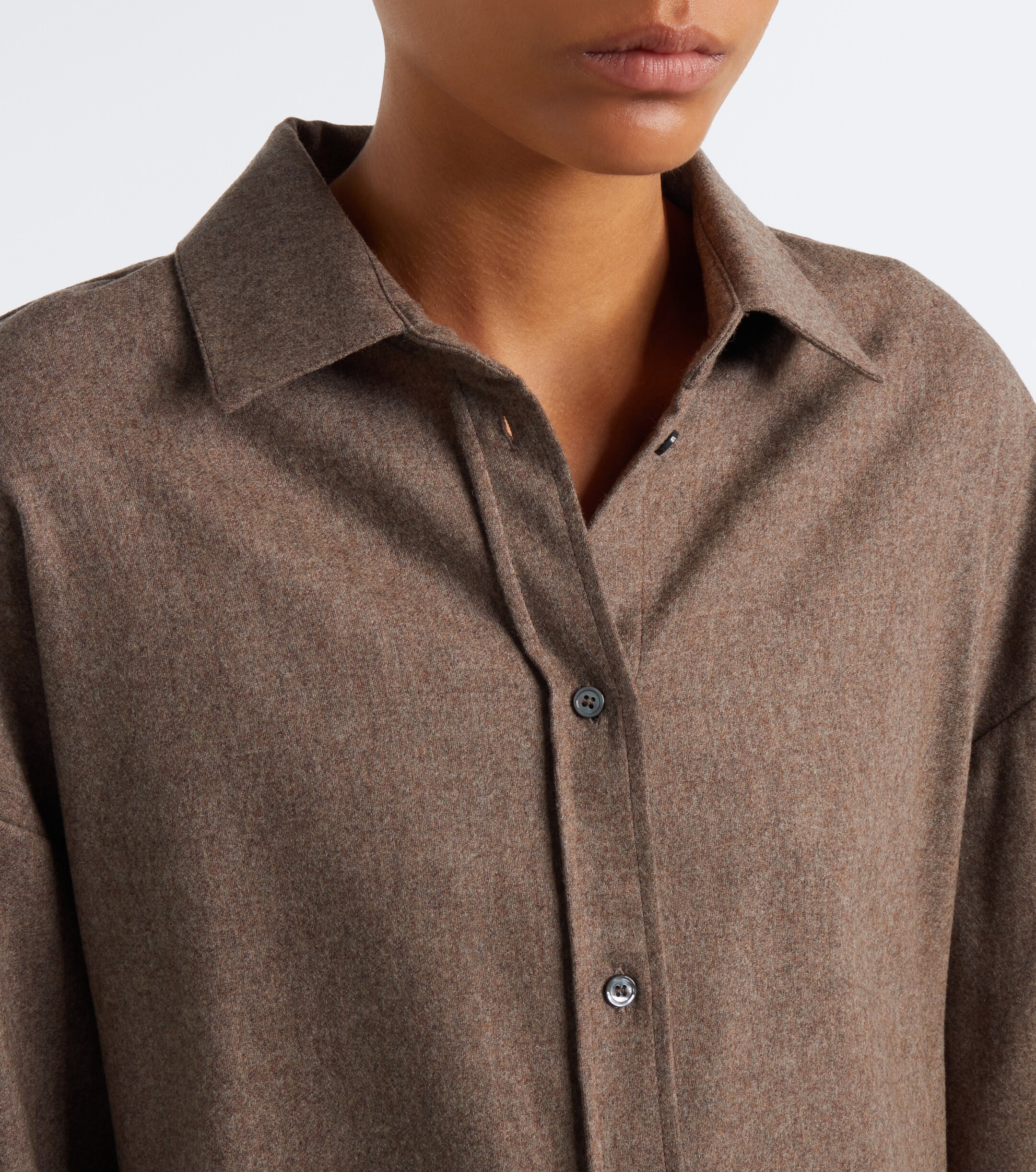 S Max Mara 'S Max Mara Wool flannel shirt