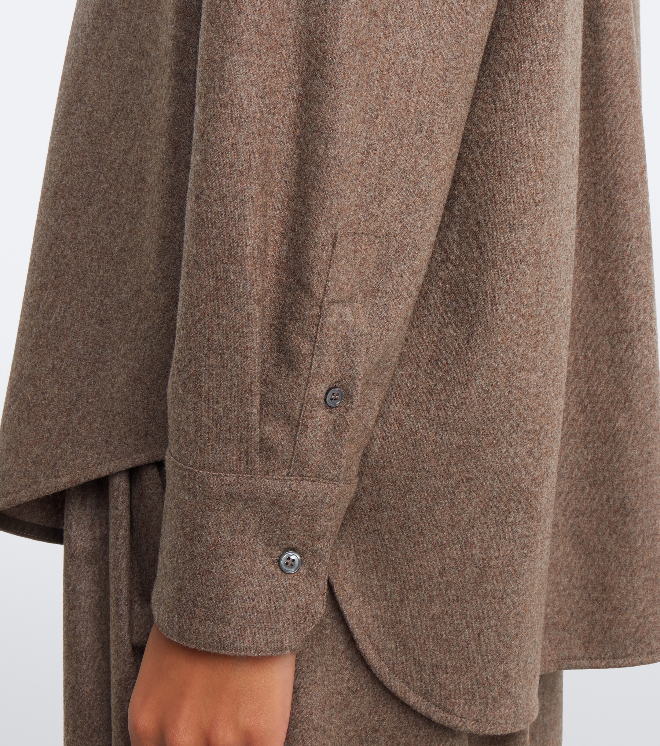 S Max Mara 'S Max Mara Wool flannel shirt