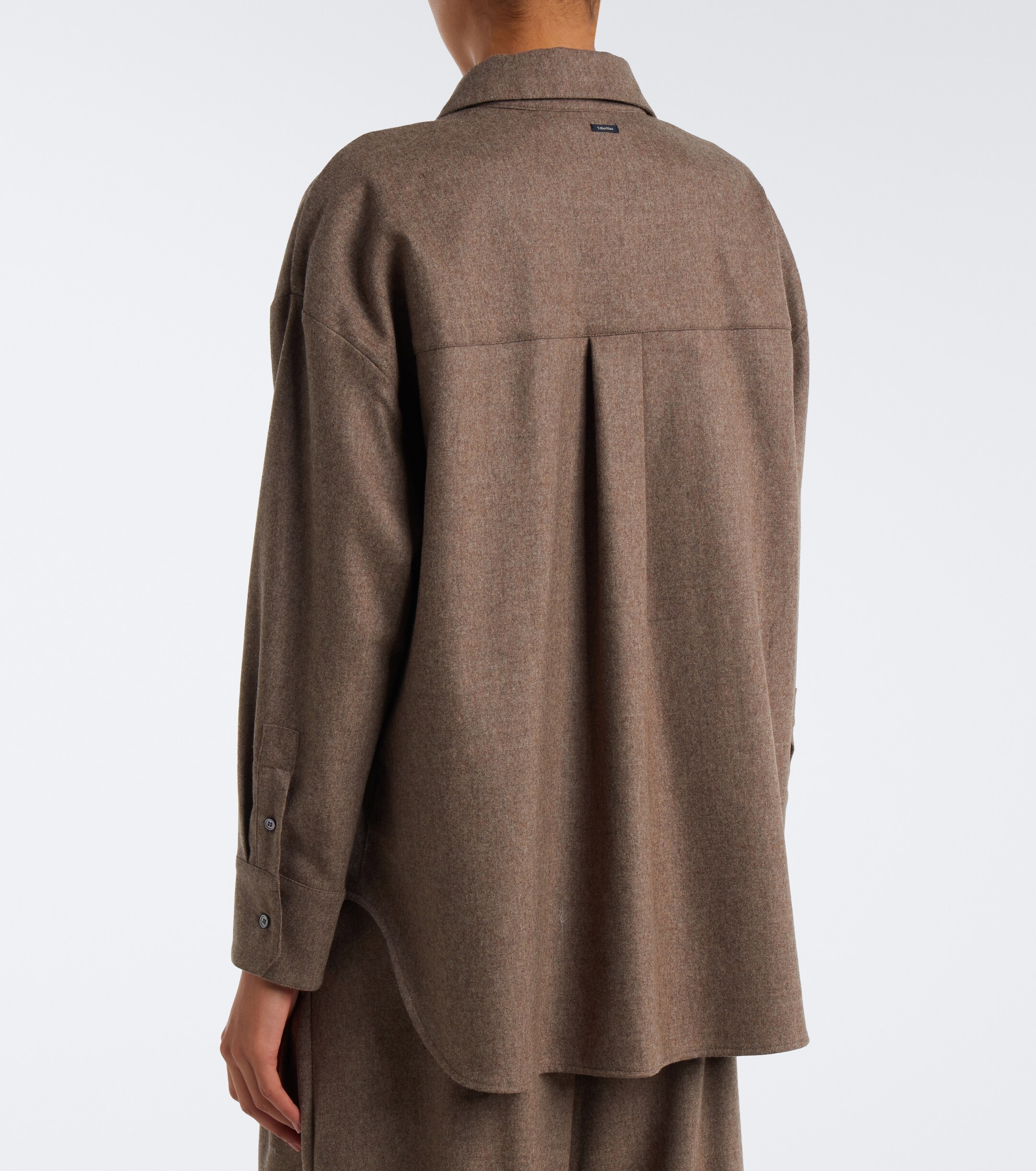 S Max Mara 'S Max Mara Wool flannel shirt
