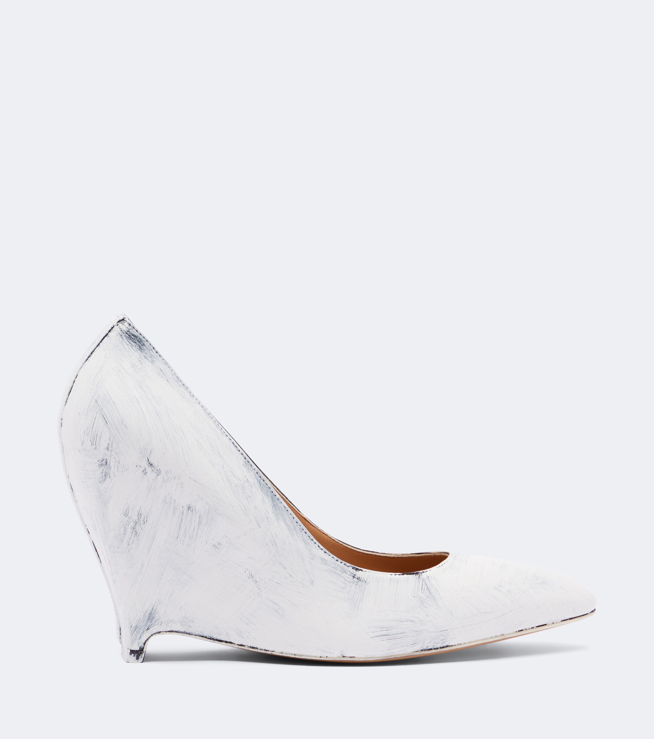 Maison Margiela Maison Margiela Heel-Less leather wedge pumps