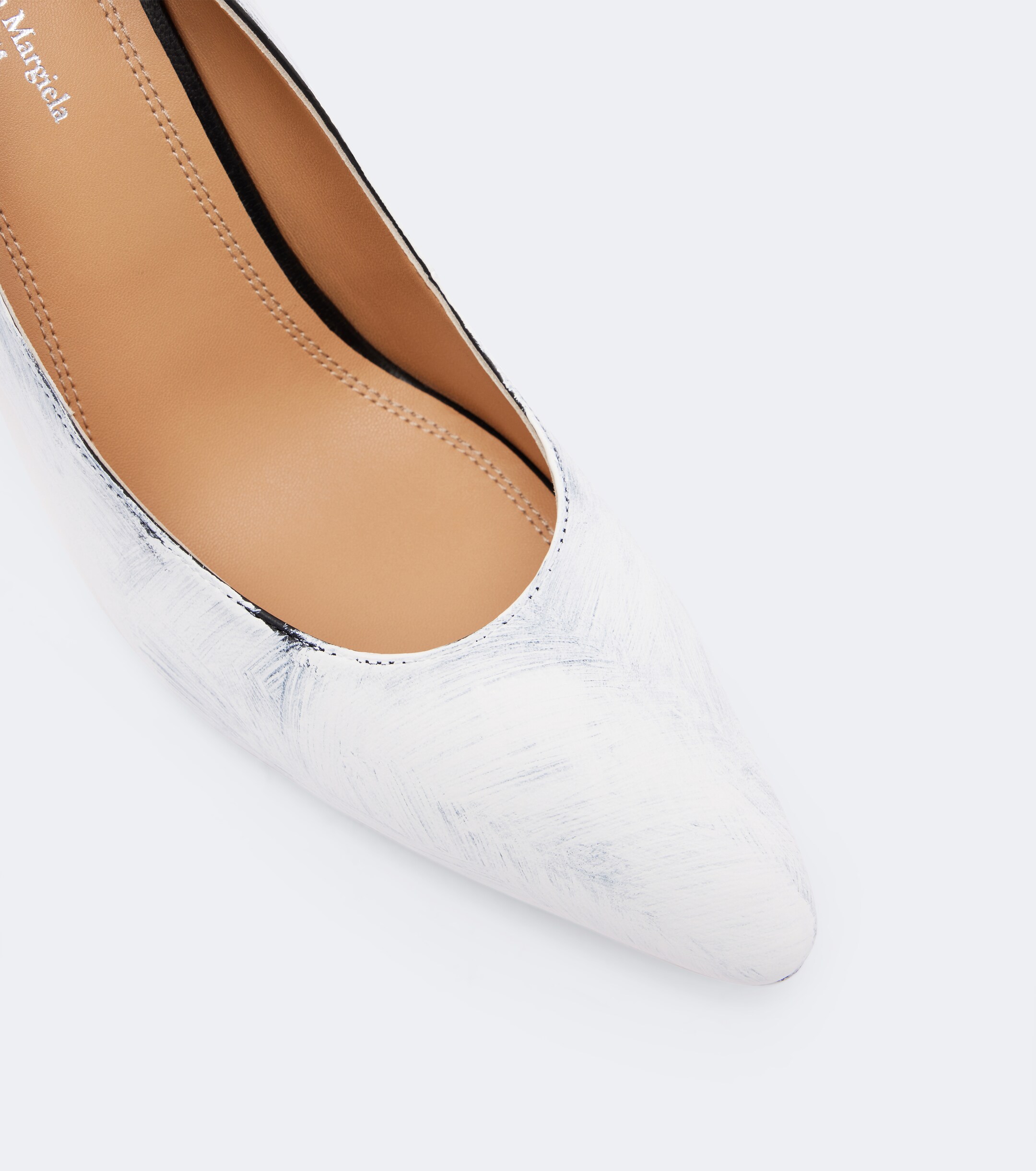 Maison Margiela Maison Margiela Heel-Less leather wedge pumps