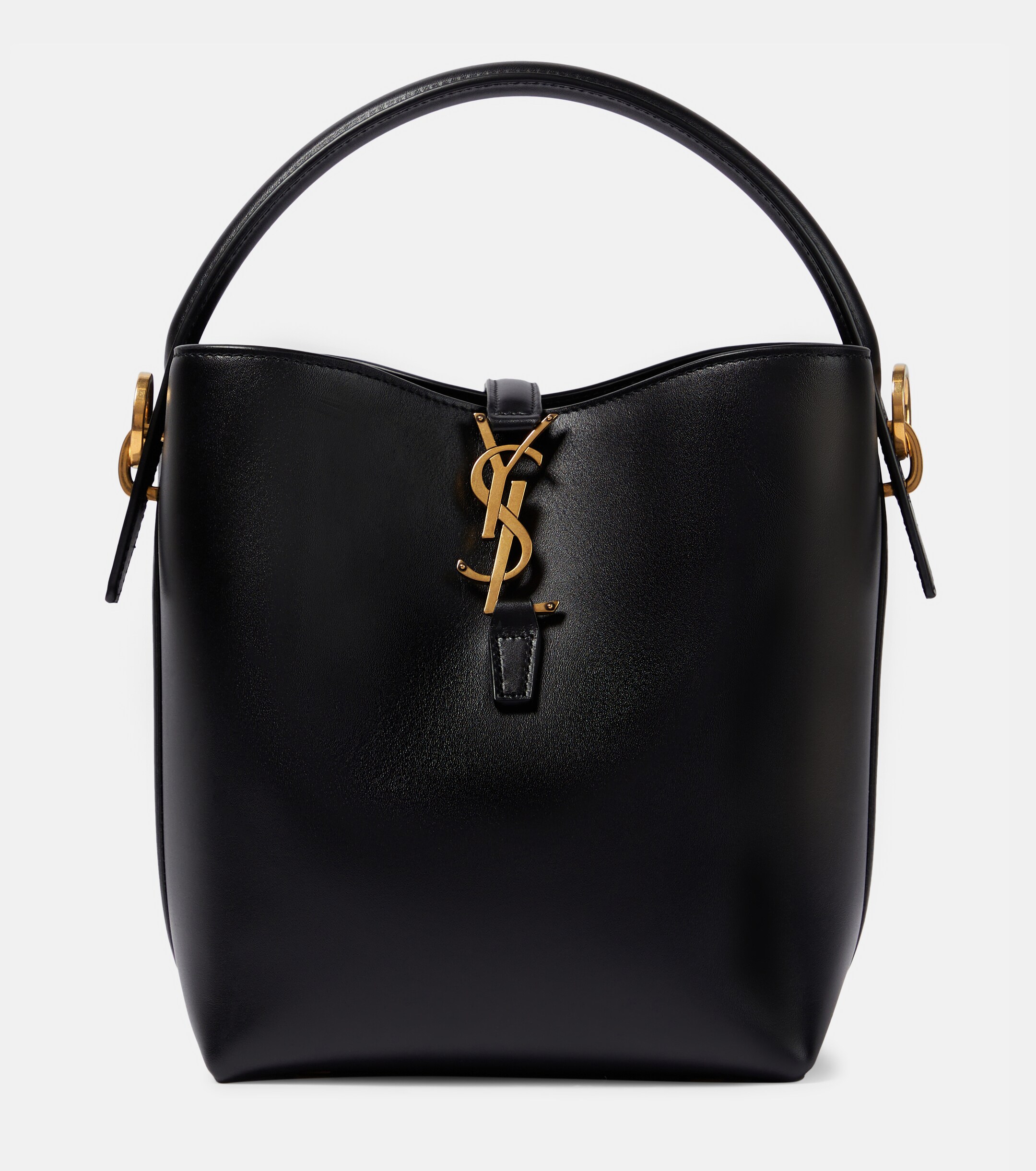 Saint Laurent Le 37 Small leather bucket bag