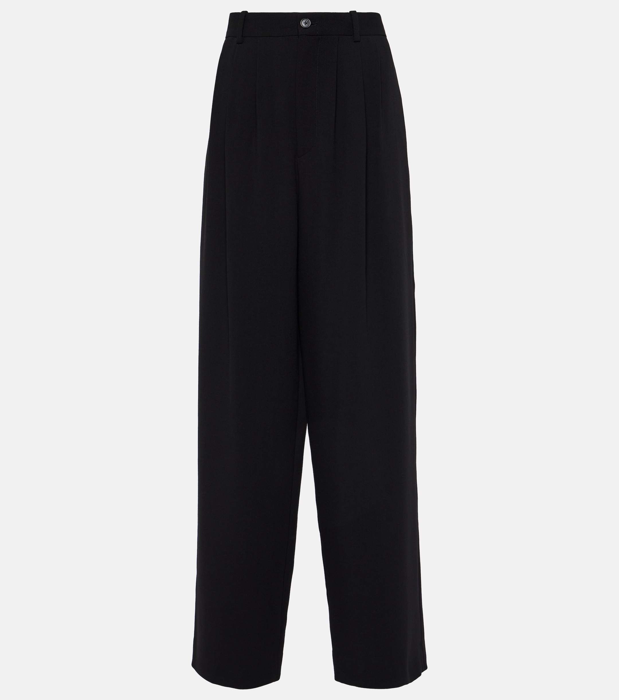 The Row - Rufus wool wide-leg pants | Plush