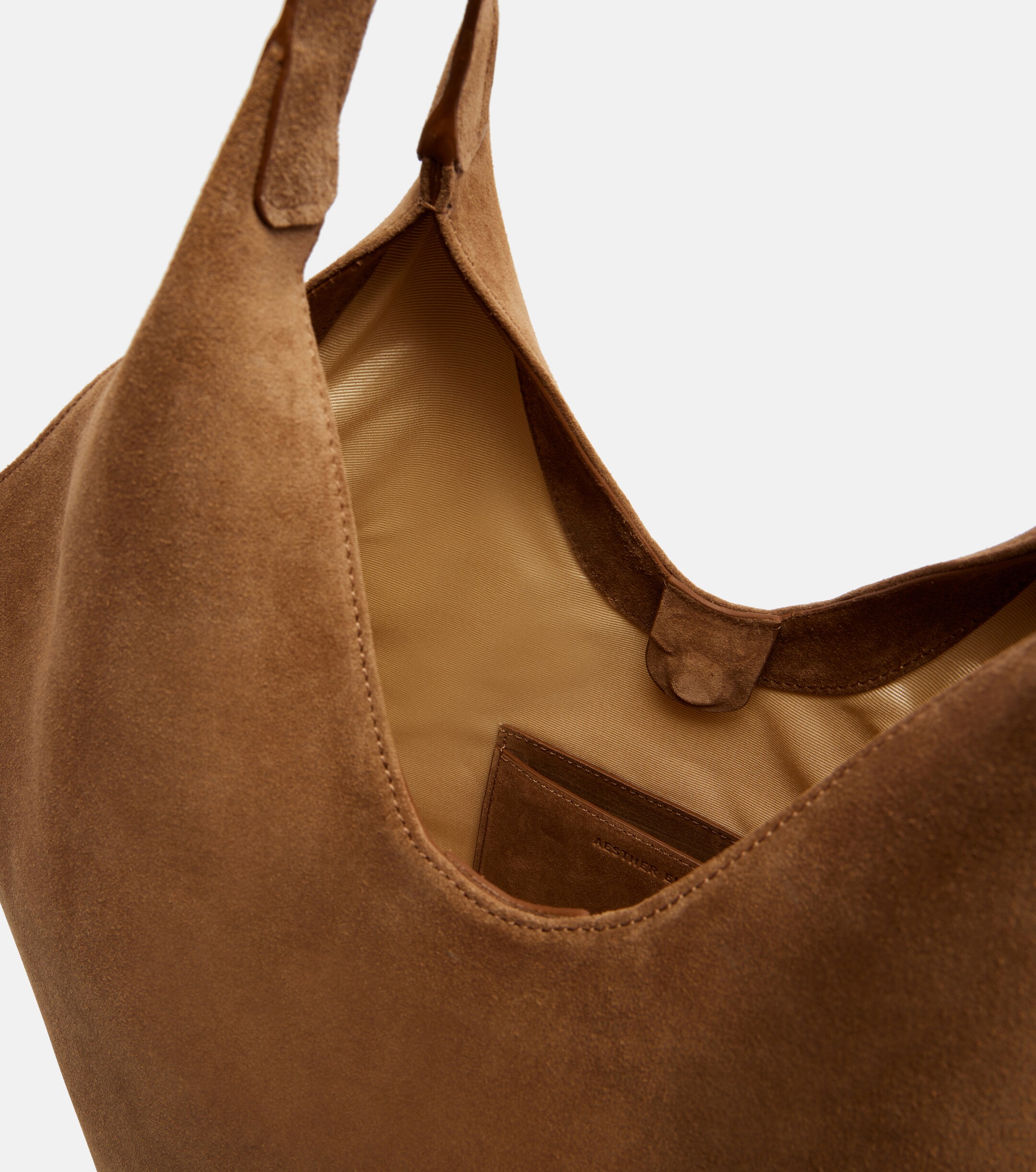 AESTHER EKME Phantom Large suede tote bag thumbnail
