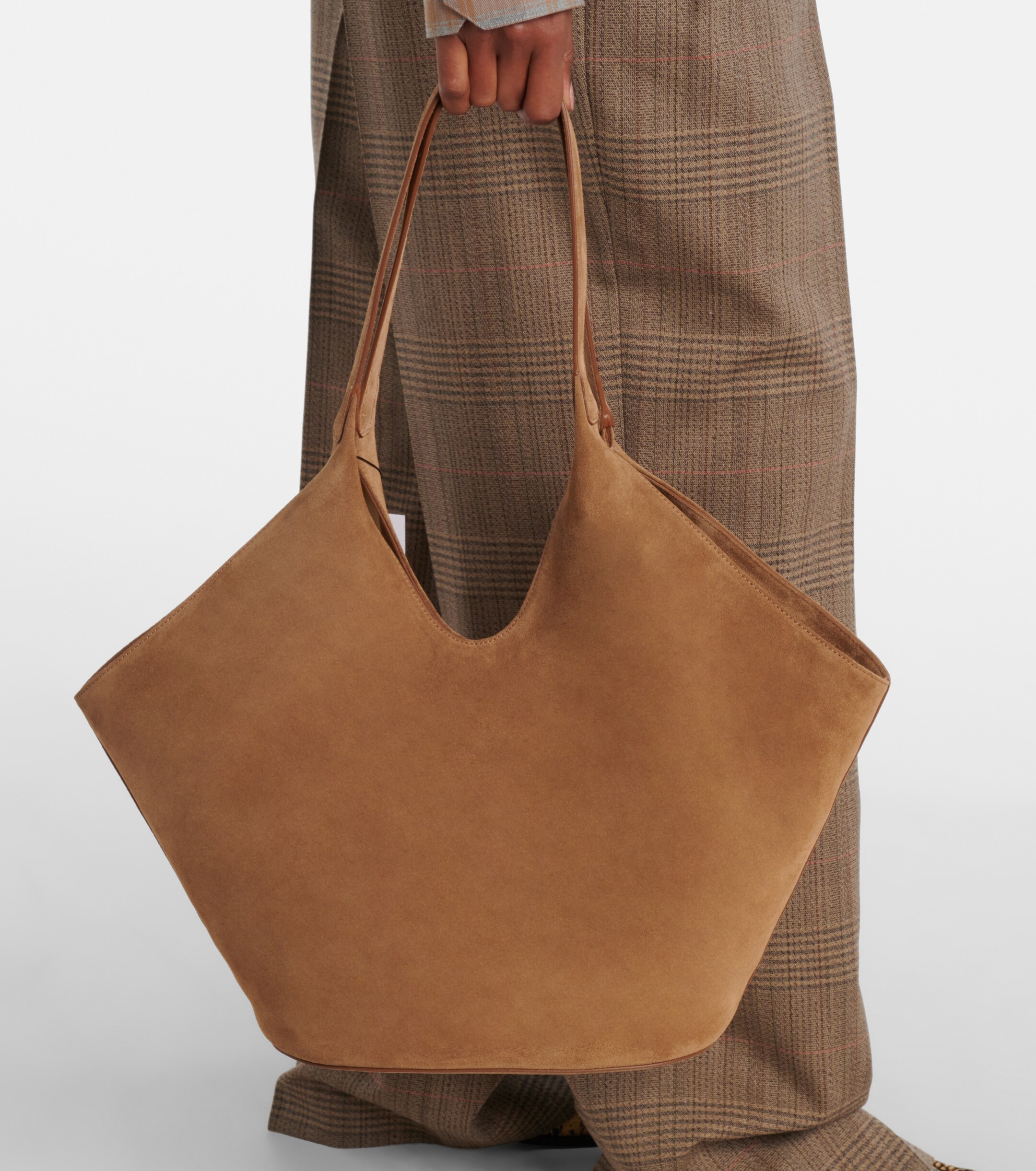 AESTHER EKME Phantom Large suede tote bag thumbnail