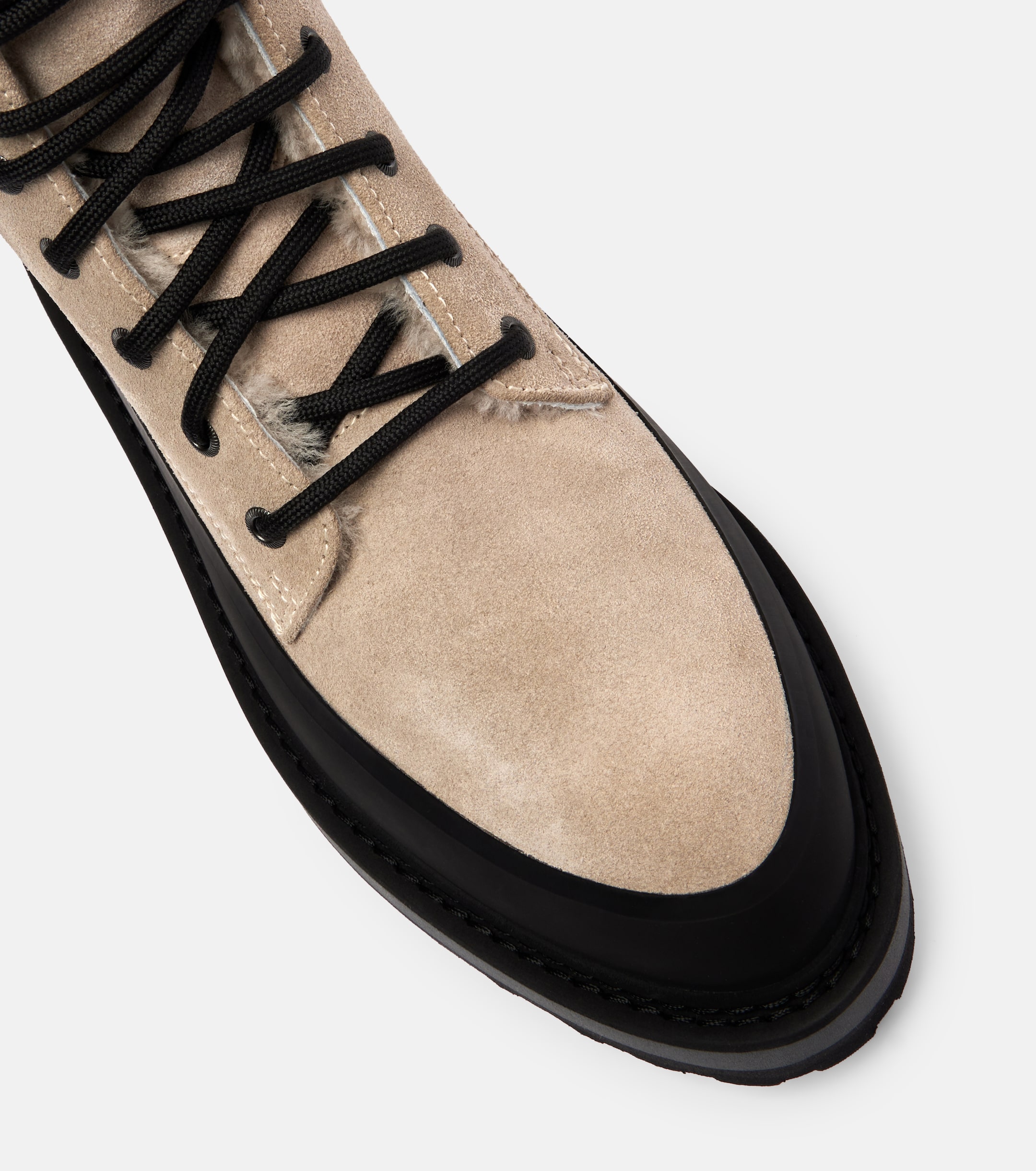 LE MONDE BERYL x Diemme Dolomite suede combat boots thumbnail