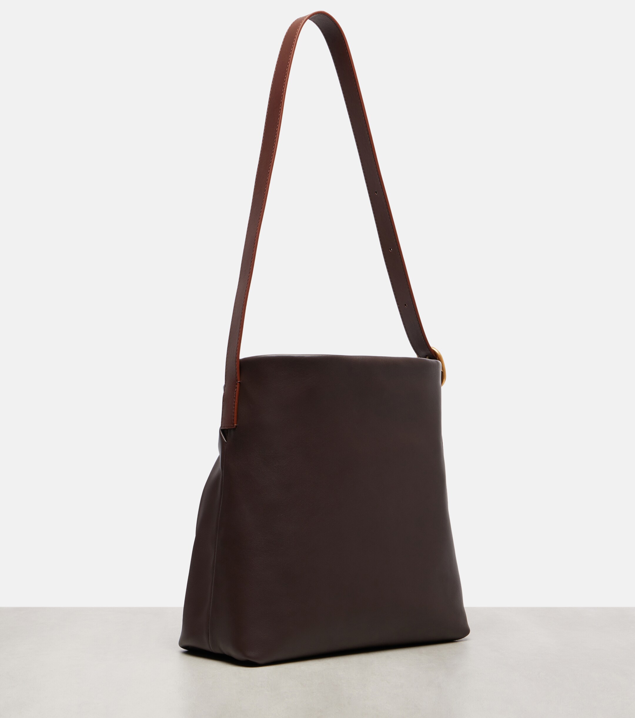 Loewe Draped leather tote bag