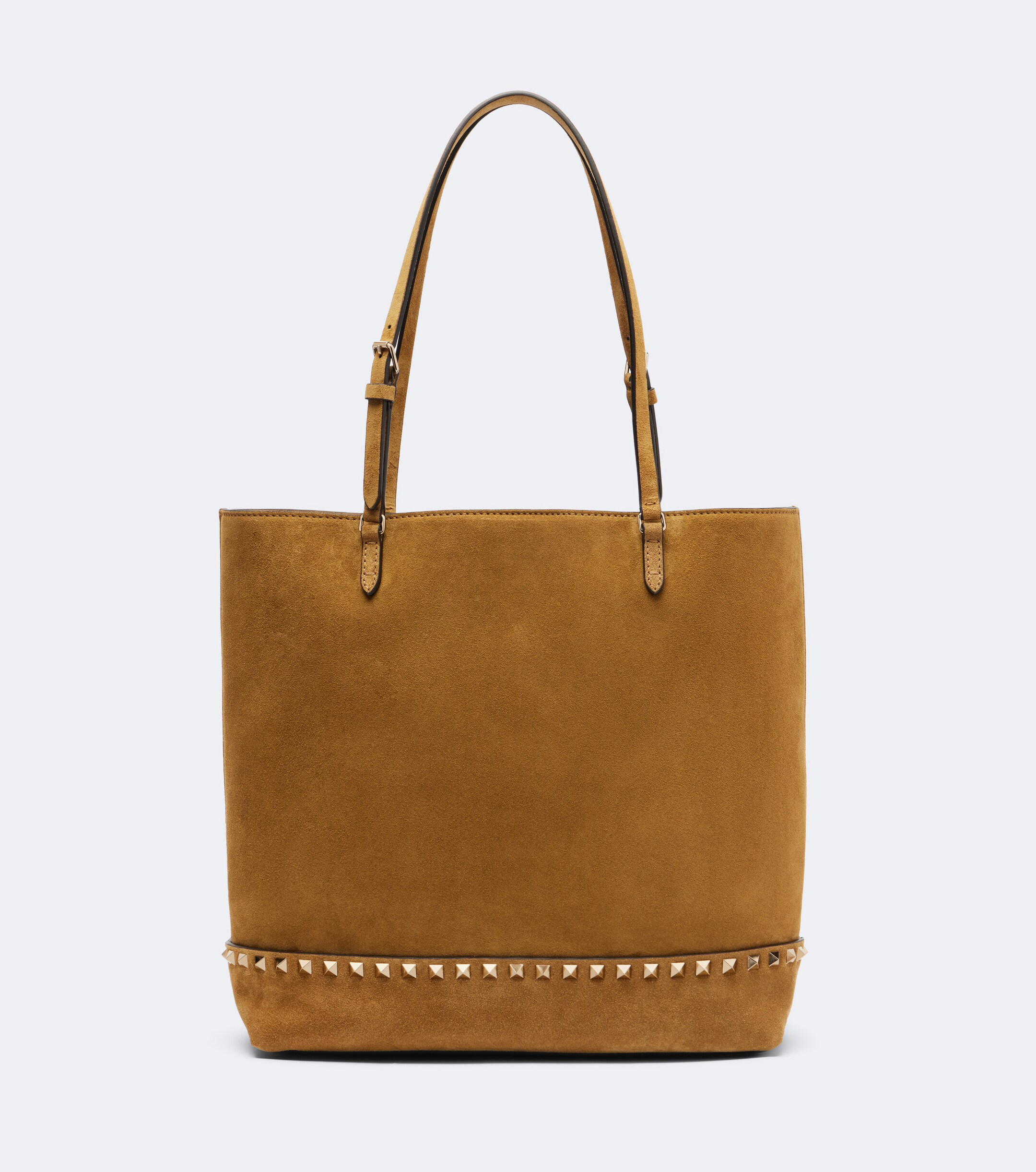 Valentino Garavani Rockstud Medium suede tote bag